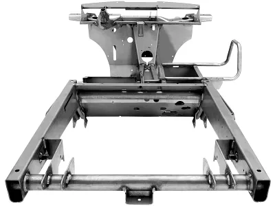 High-Strength Hydro-formed steel frame for the HPX 815E in studio