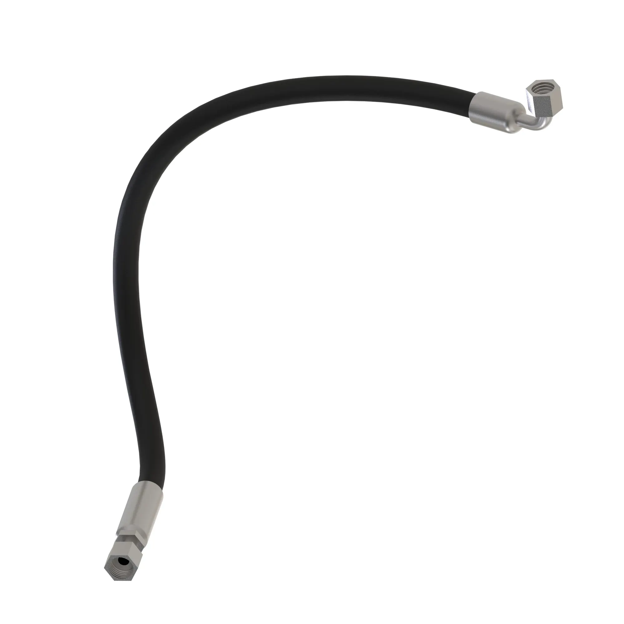 John Deere Ride Control Valve to Hydraulic Pump Hose - AT407771