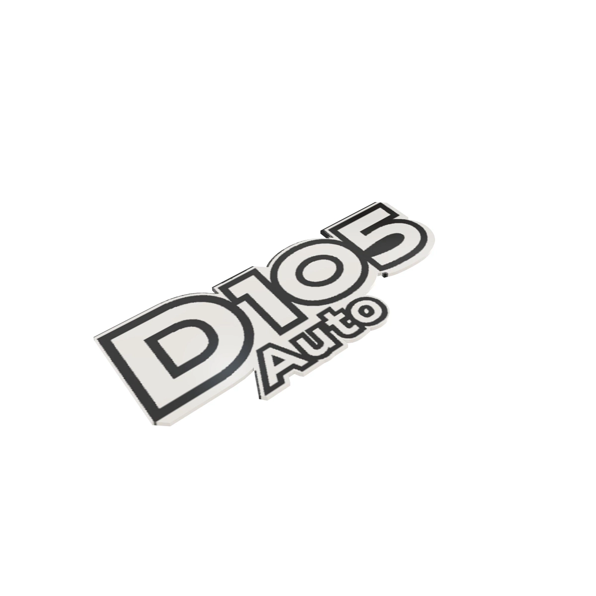 Label, D105 Automatic