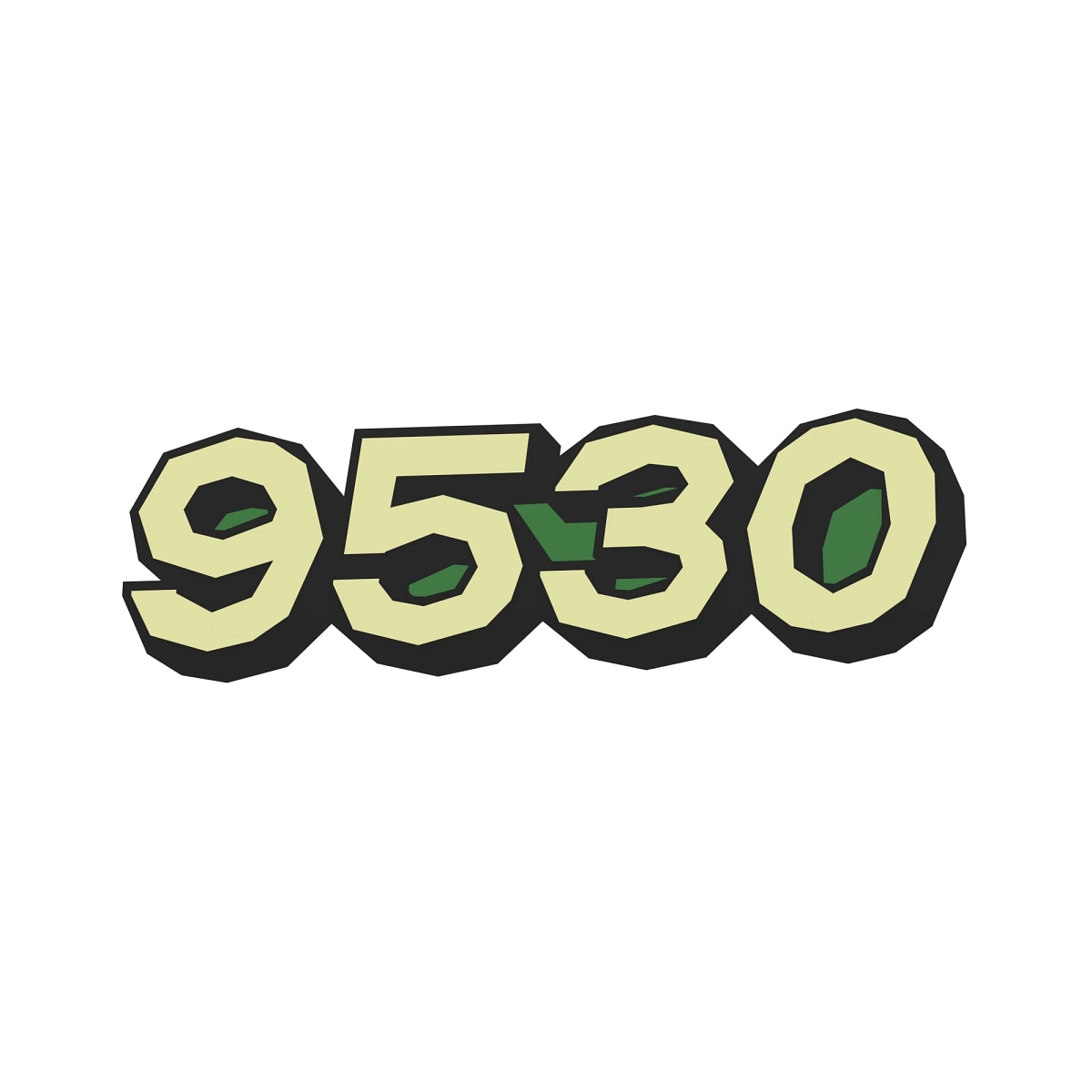 Label, 9530 Wheel Left