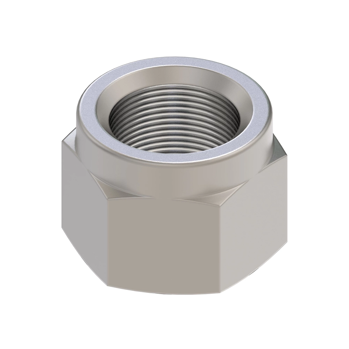 John Deere Hexagonal Prevailing Torque Nut, M6 - 14M7902