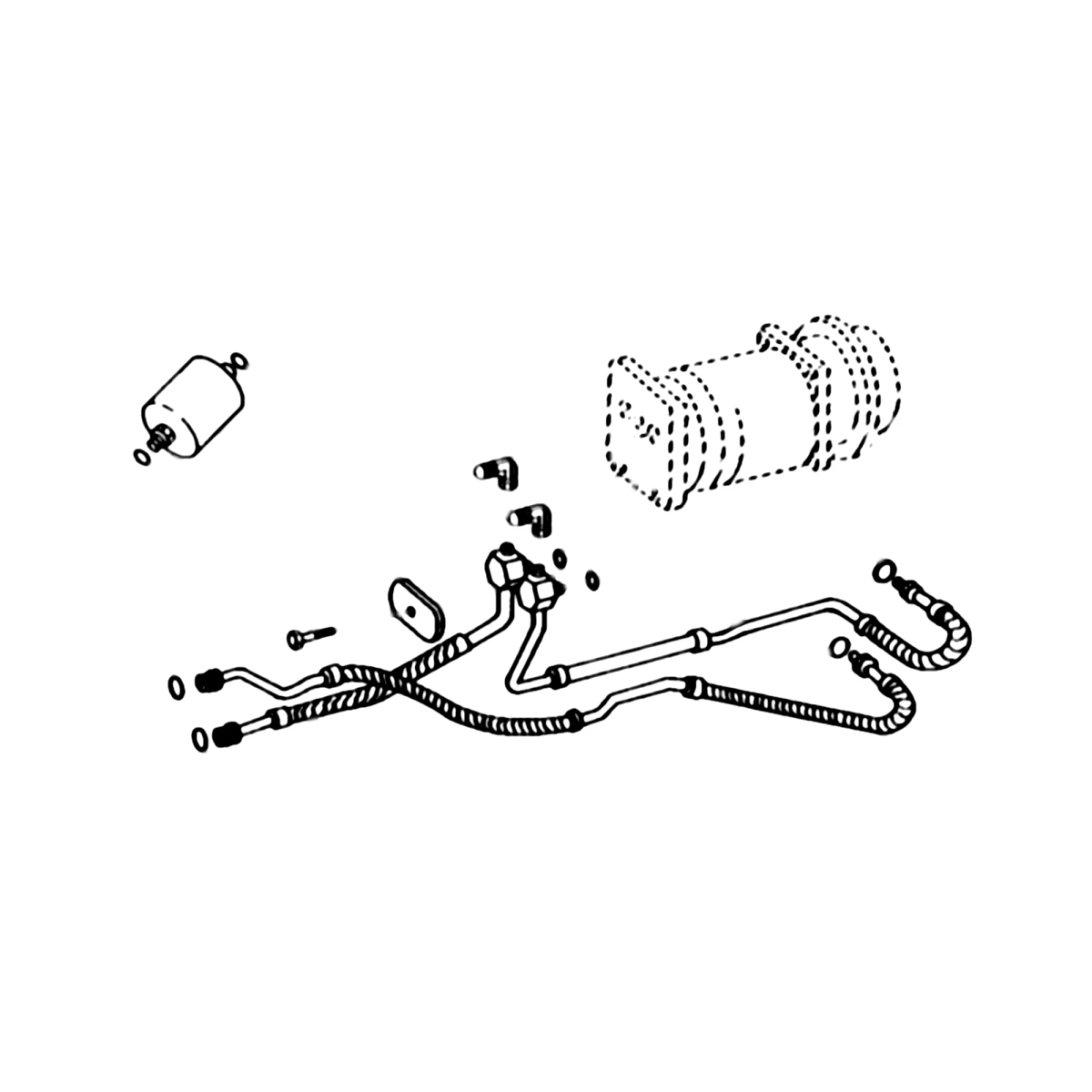 John Deere Air Conditioner Retrofit Kit - RE62126