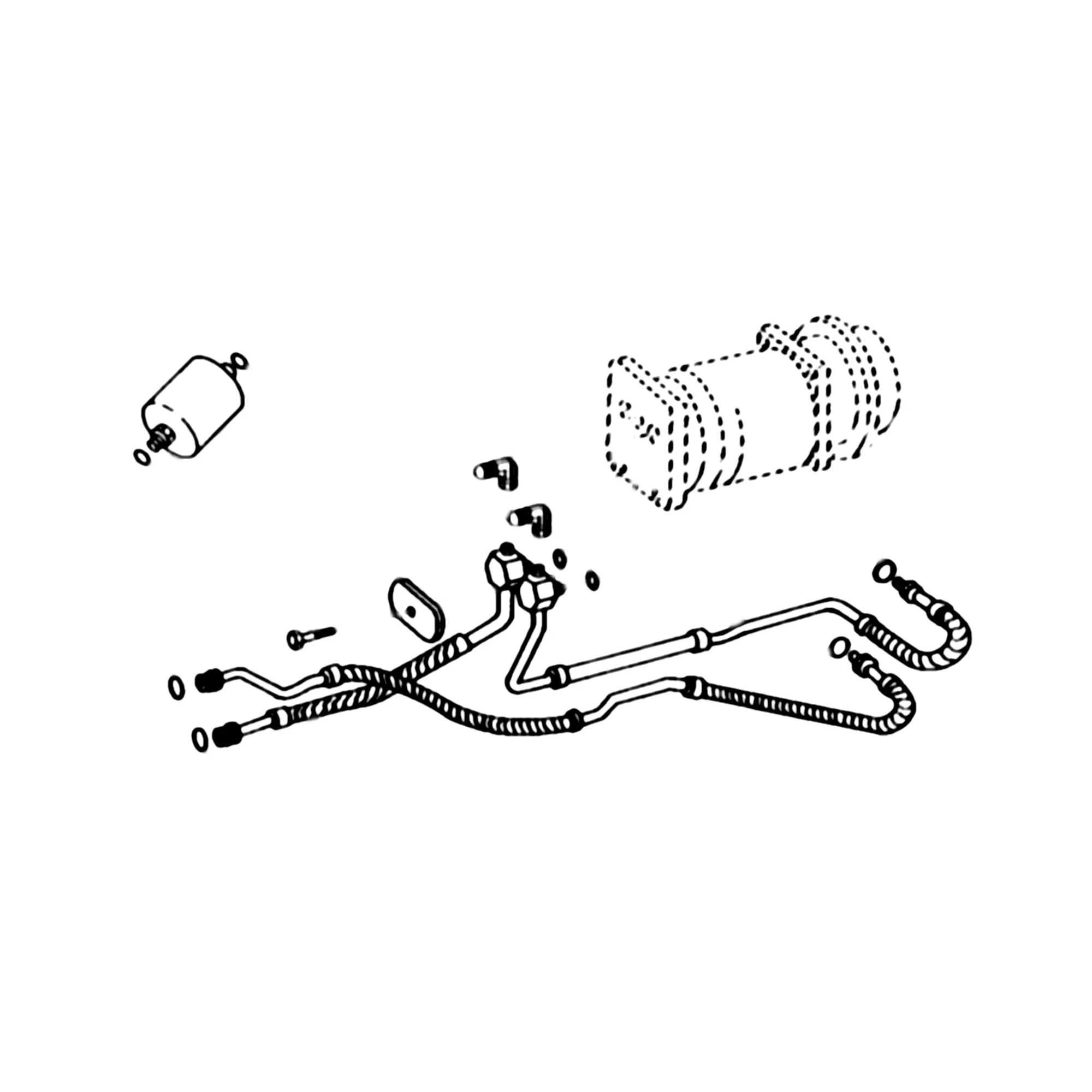 John Deere Air Conditioner Retrofit Kit - RE62126