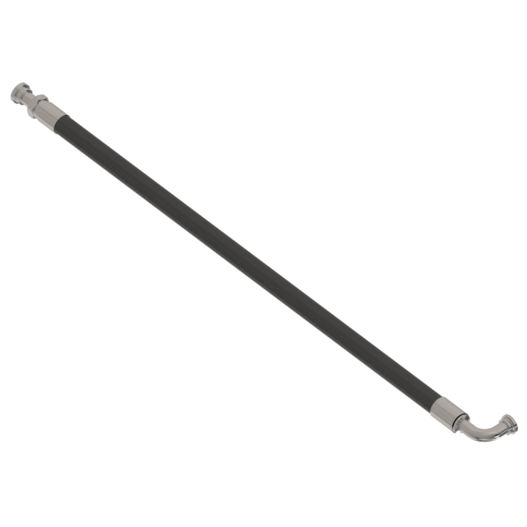 John Deere Ground Drive Pump to Distributor Hydraulic Hose - AXE40891