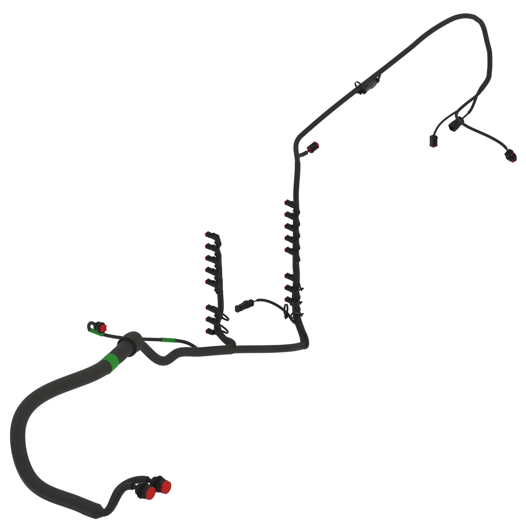 John Deere Electro-Hydraulic Draft Frame Harness - AT527125