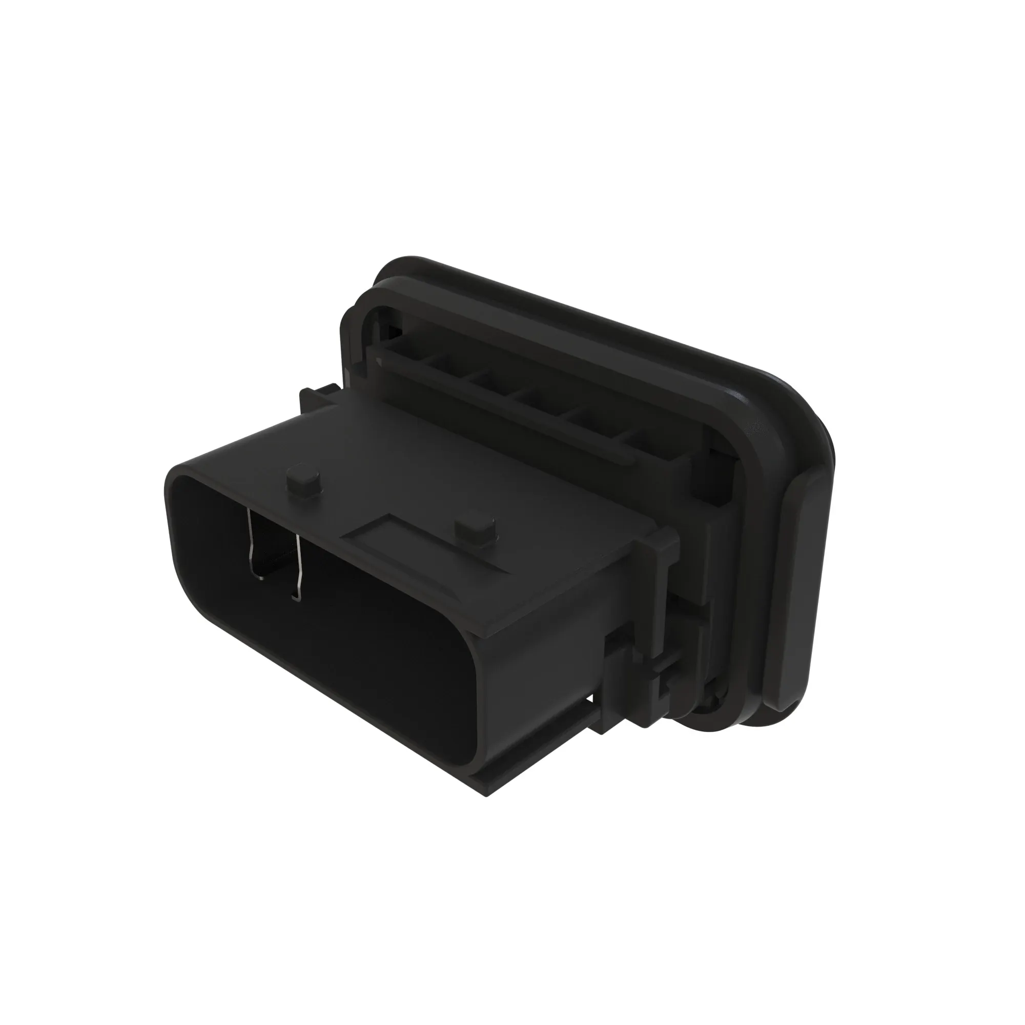 John Deere Black Internal Electrical Connector Housing - 57M16458