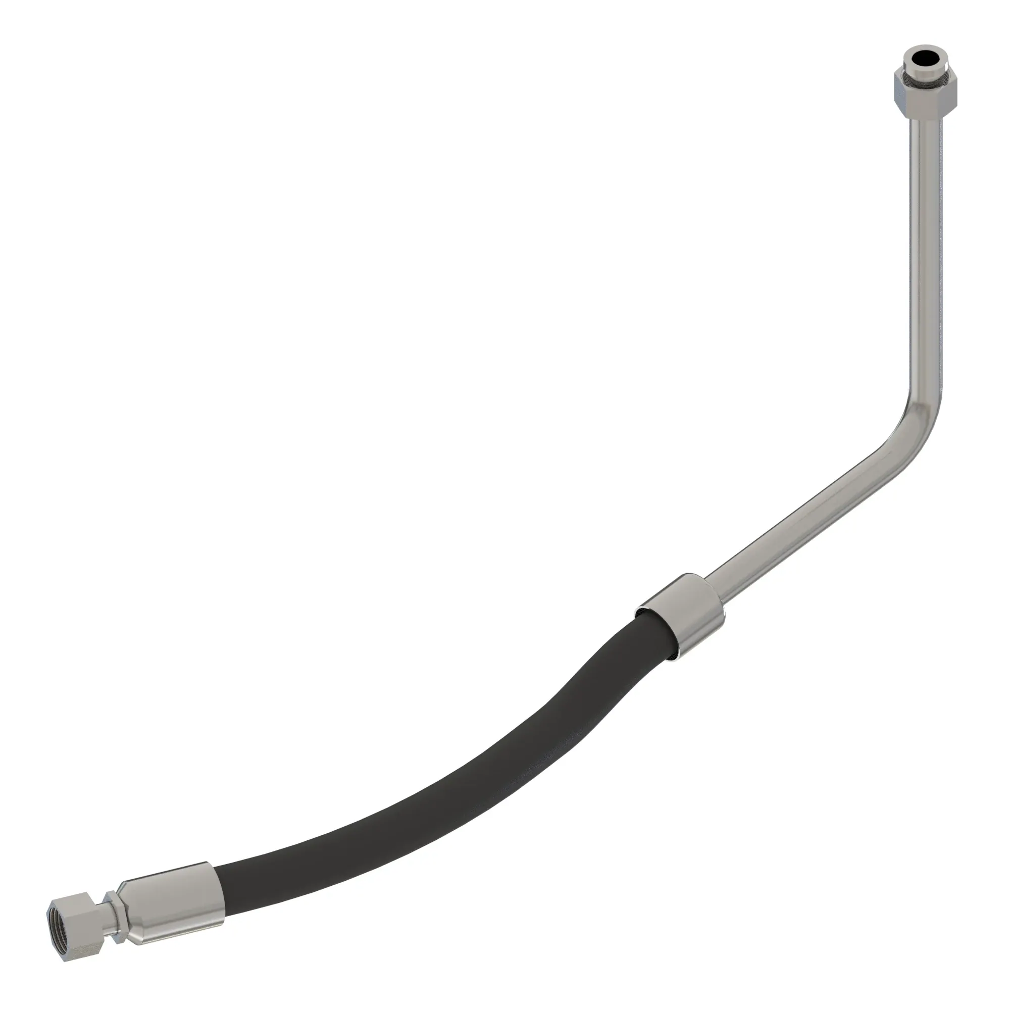 John Deere Hydrostatic Oil Cooler Line - AXE18361