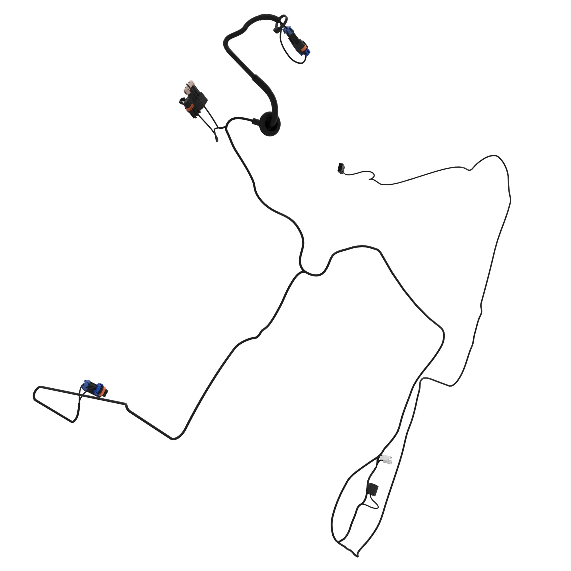 WIRING HARNESS, CAT4 BLOWER POWER /