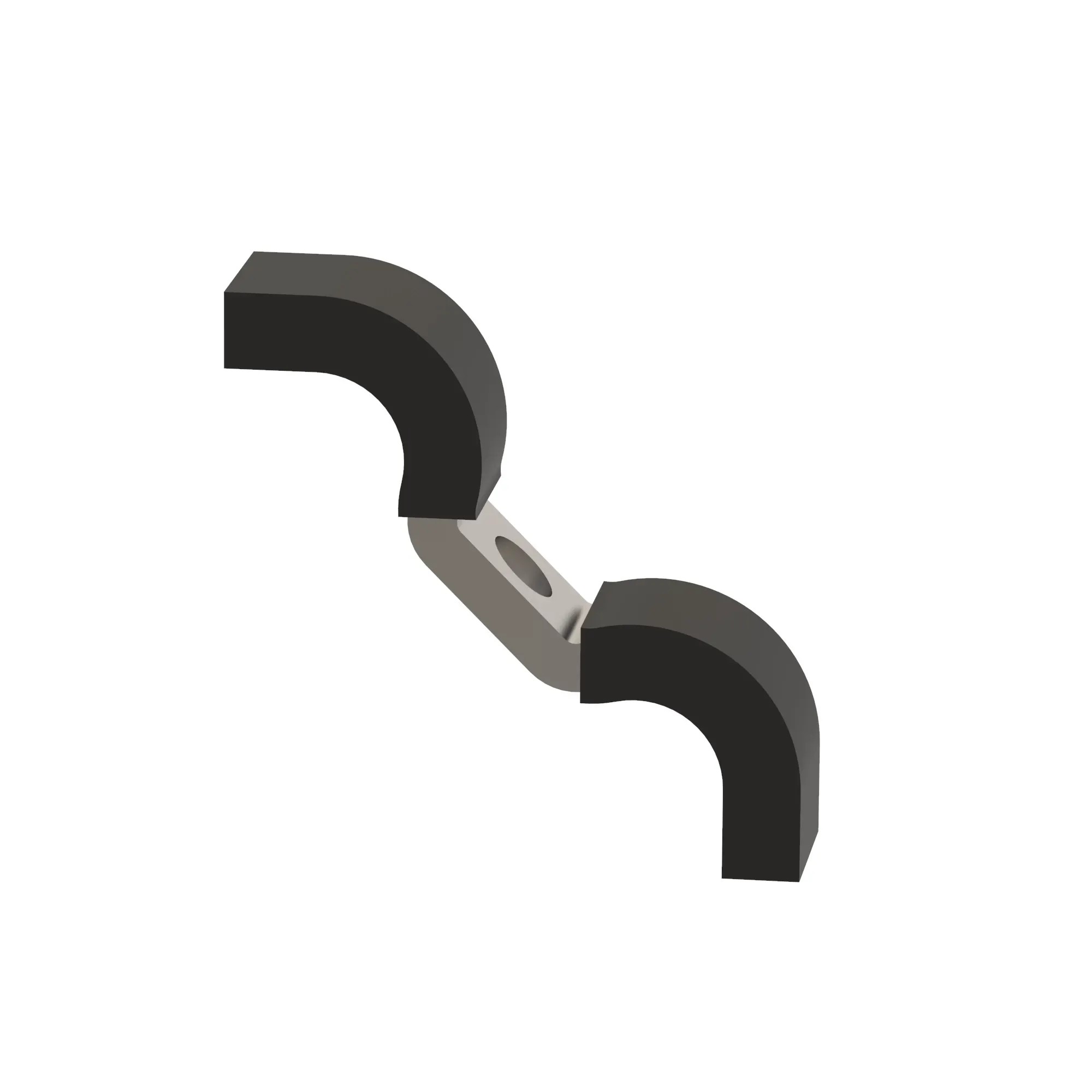John Deere Bolt-On Double Hose Clamp - U46219