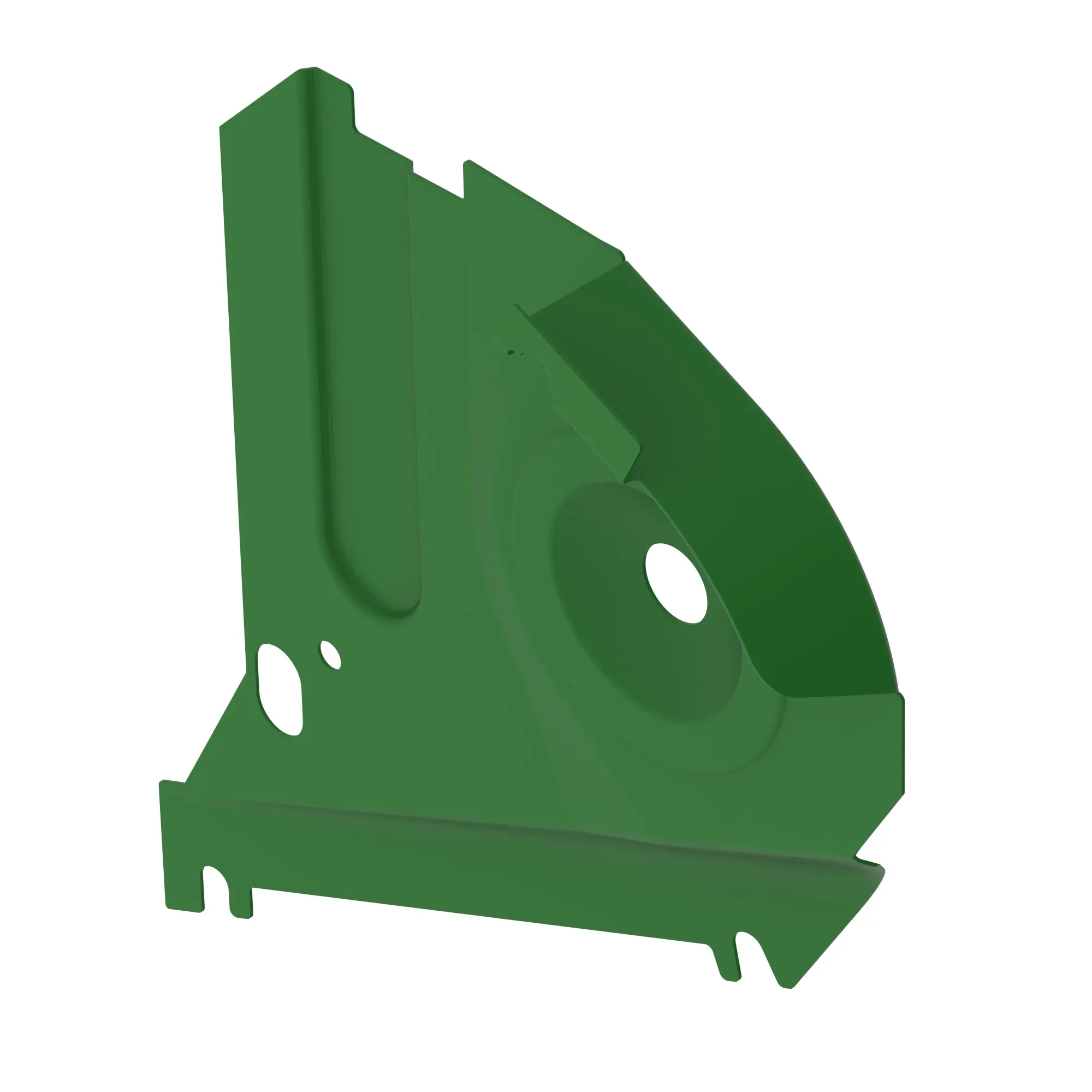 John Deere Deck Shield, Right Side - LVU12098