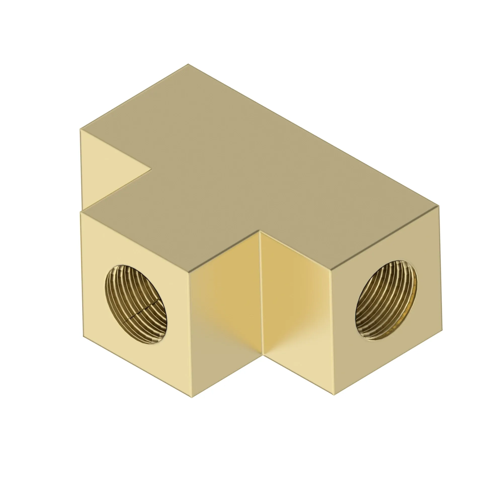 TEE FITTING, 1/4" FEMALE NPT TEE FI