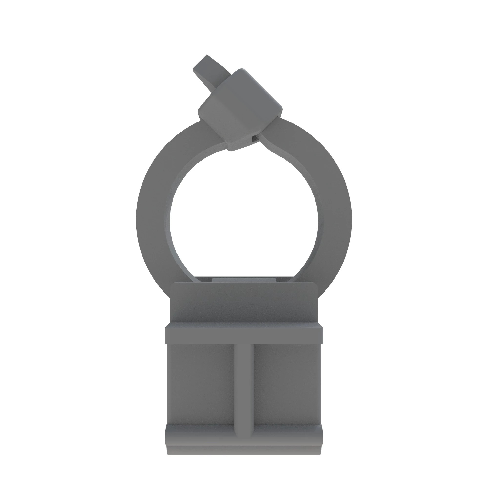 CABLE TIE 18LB 3.9IN .79DIA BLK PLS