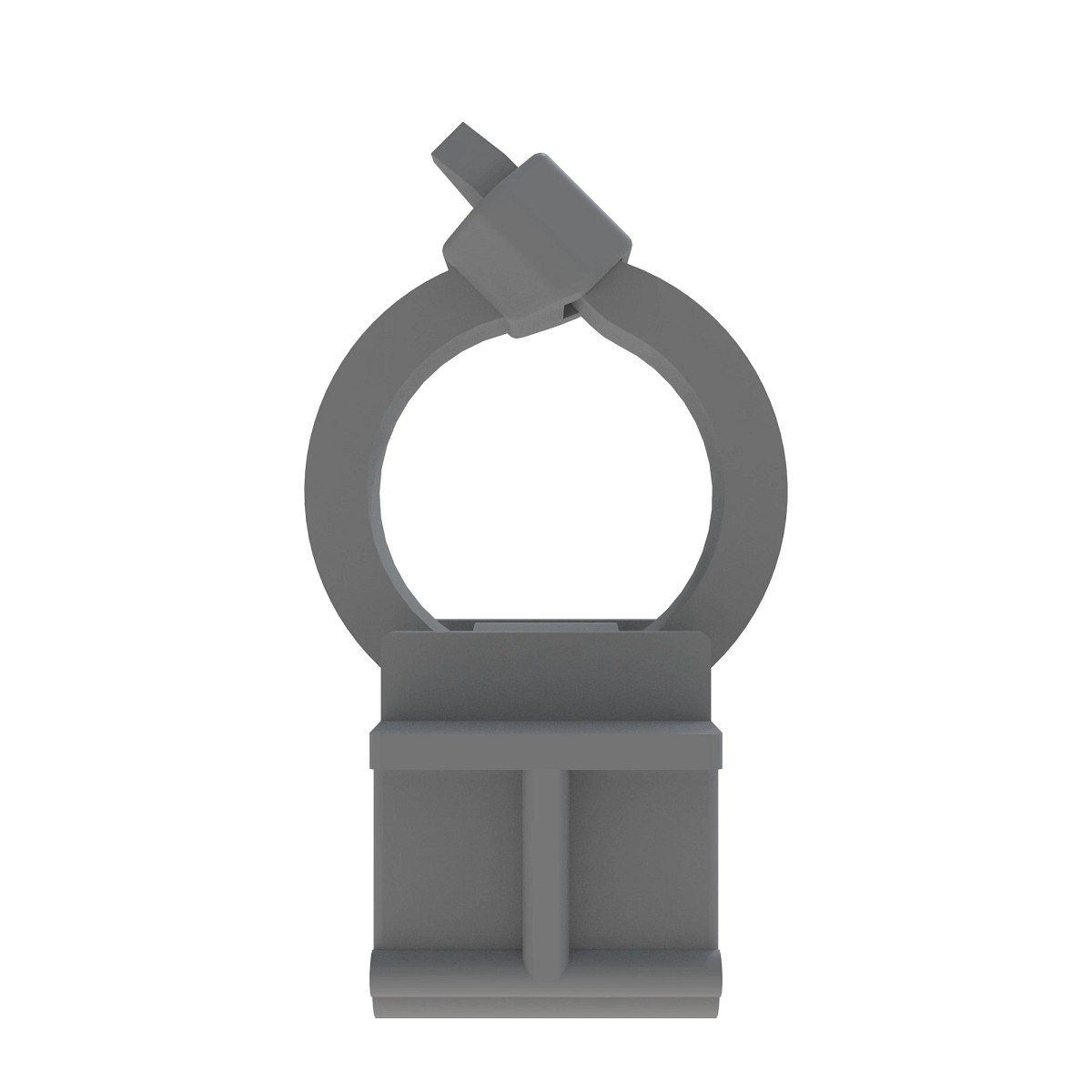 CABLE TIE 18LB 3.9IN .79DIA BLK PLS