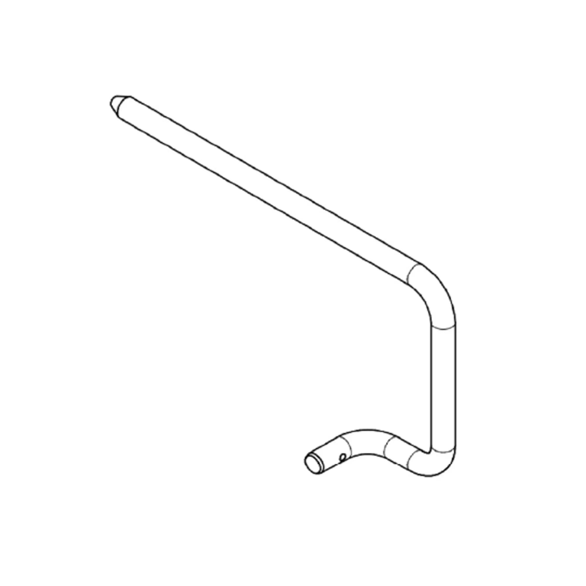 John Deere Skid Shoe Engaging Rod, Right Side - FH318359