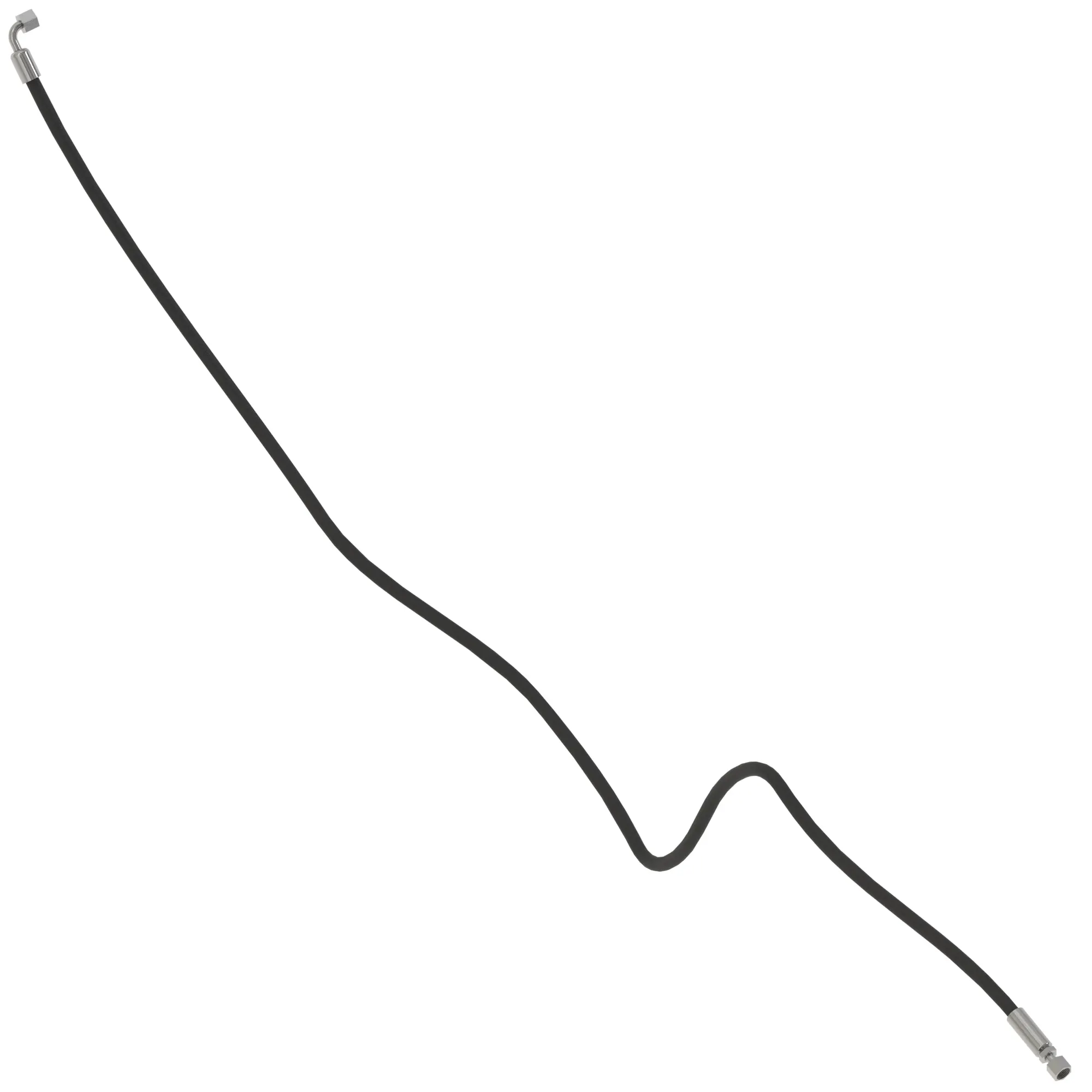 John Deere Park Brake Pressure Fabricated Hydraulic Hose - AN402193