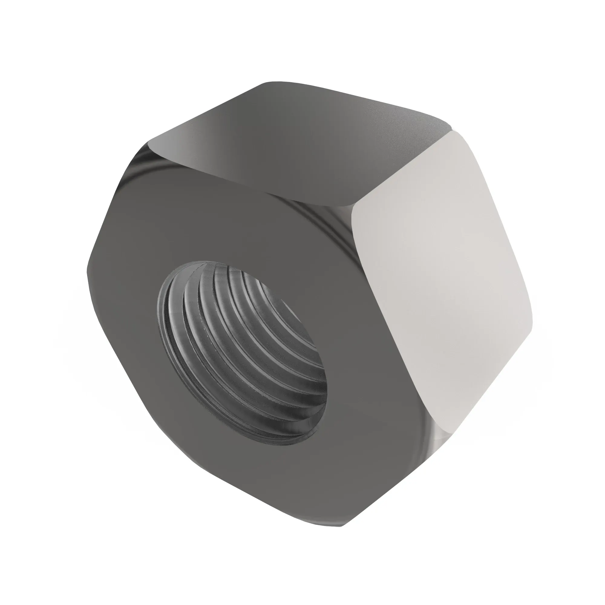 John Deere Hexagonal Lock Nut, 9.525 mm (3/8") - U13184