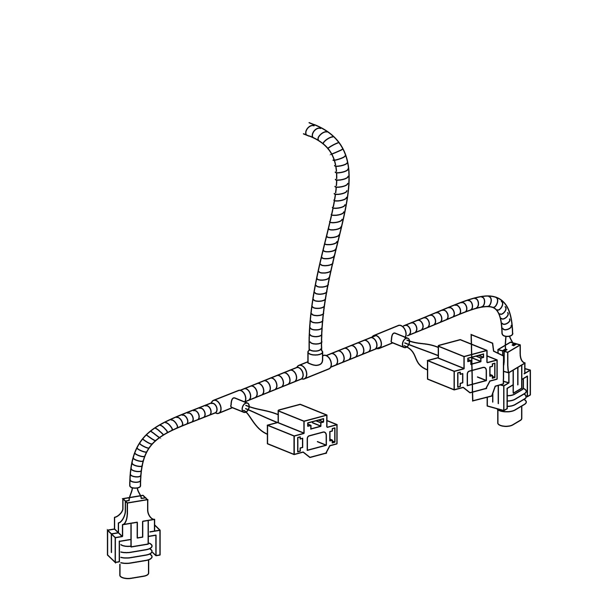 John Deere Front Wiring Harness - AL157628