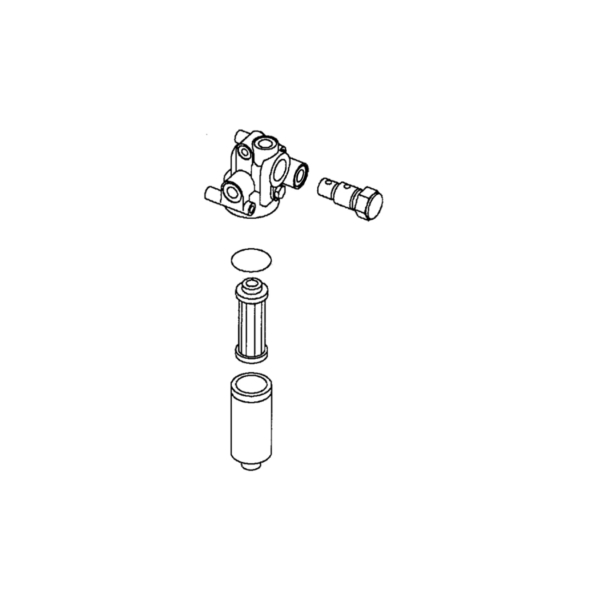John Deere Hydraulic Oil Filter Assembly - 4611025