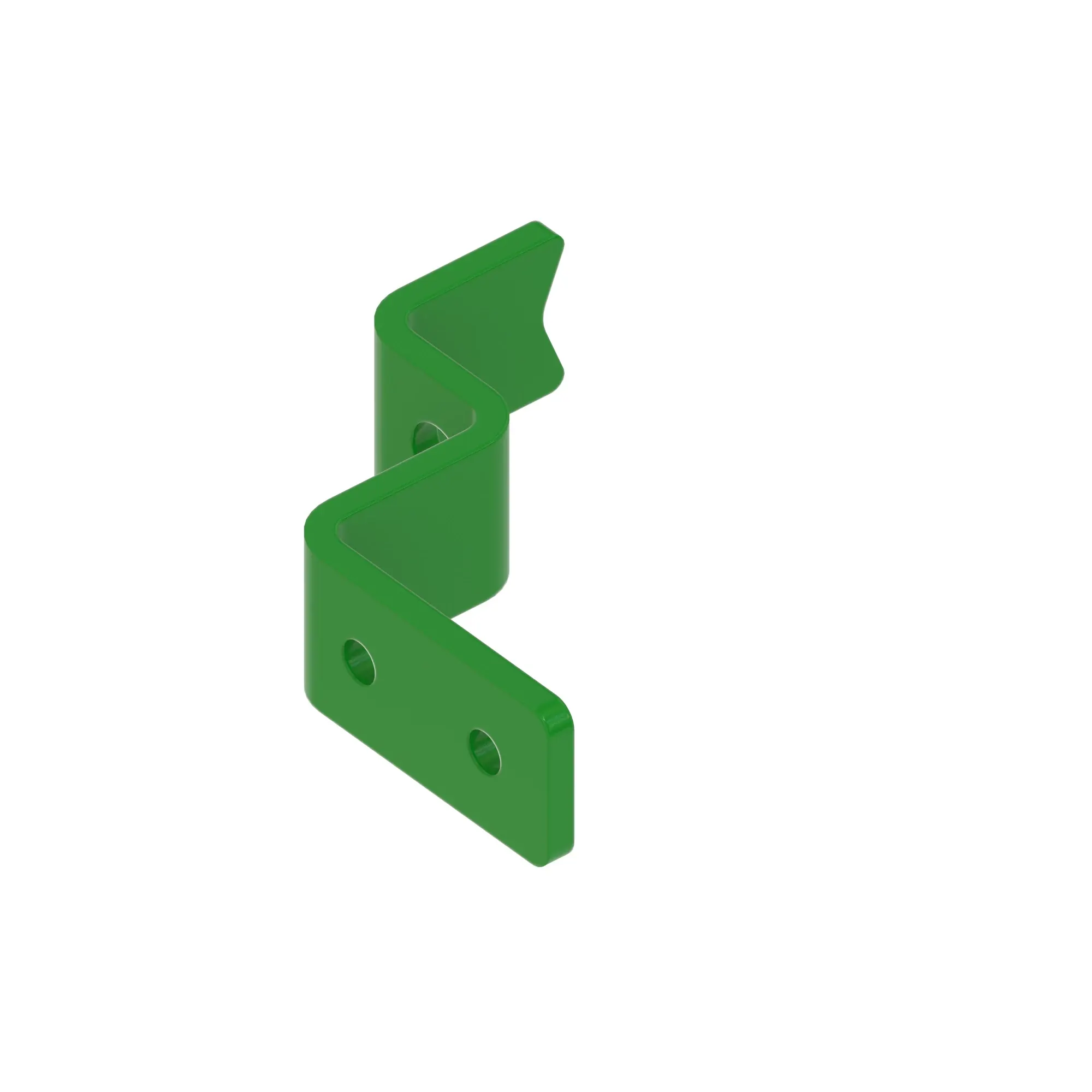 BRACKET, REAR LATCH
