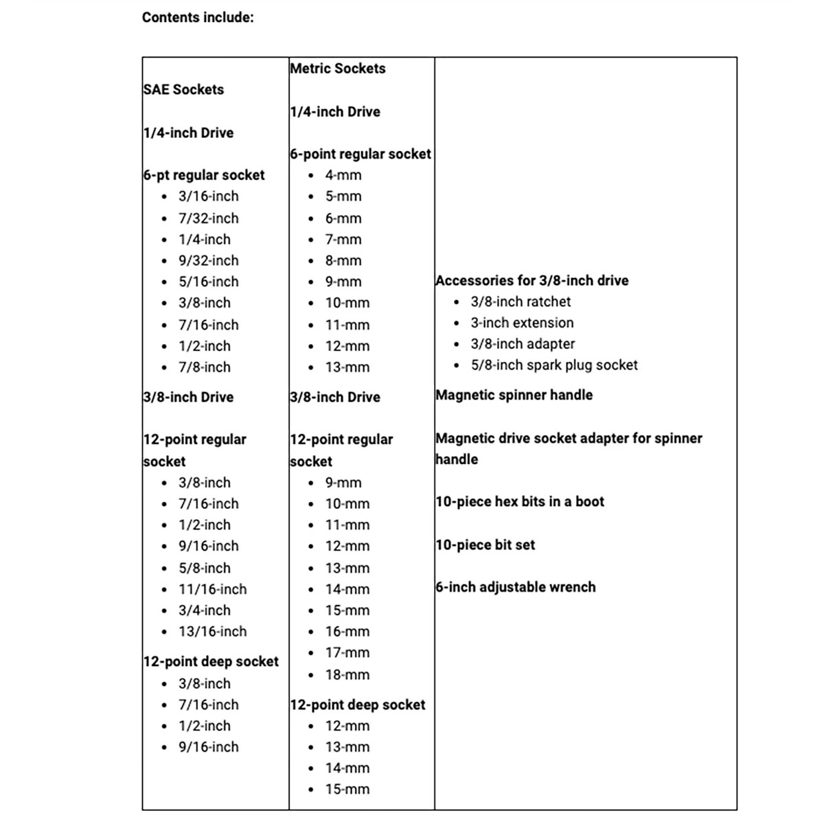 TY24369: Tool Set,1/4",3/8"Dr,Soft Case,72Pc