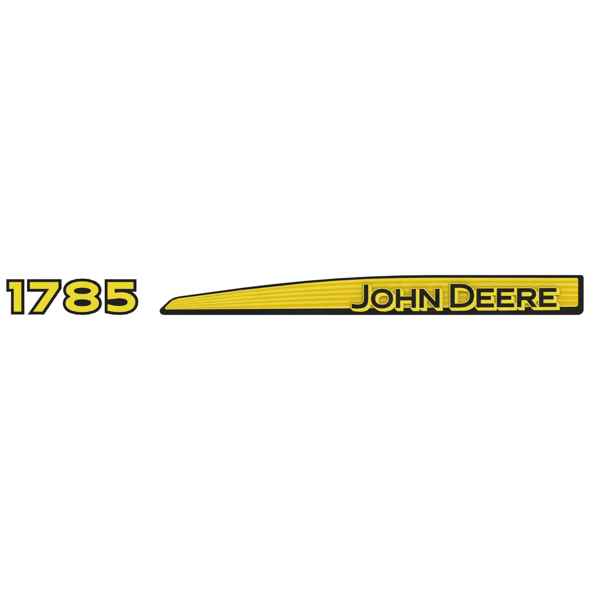 John Deere 1785 Model Number Sign, Left Side - A99928
