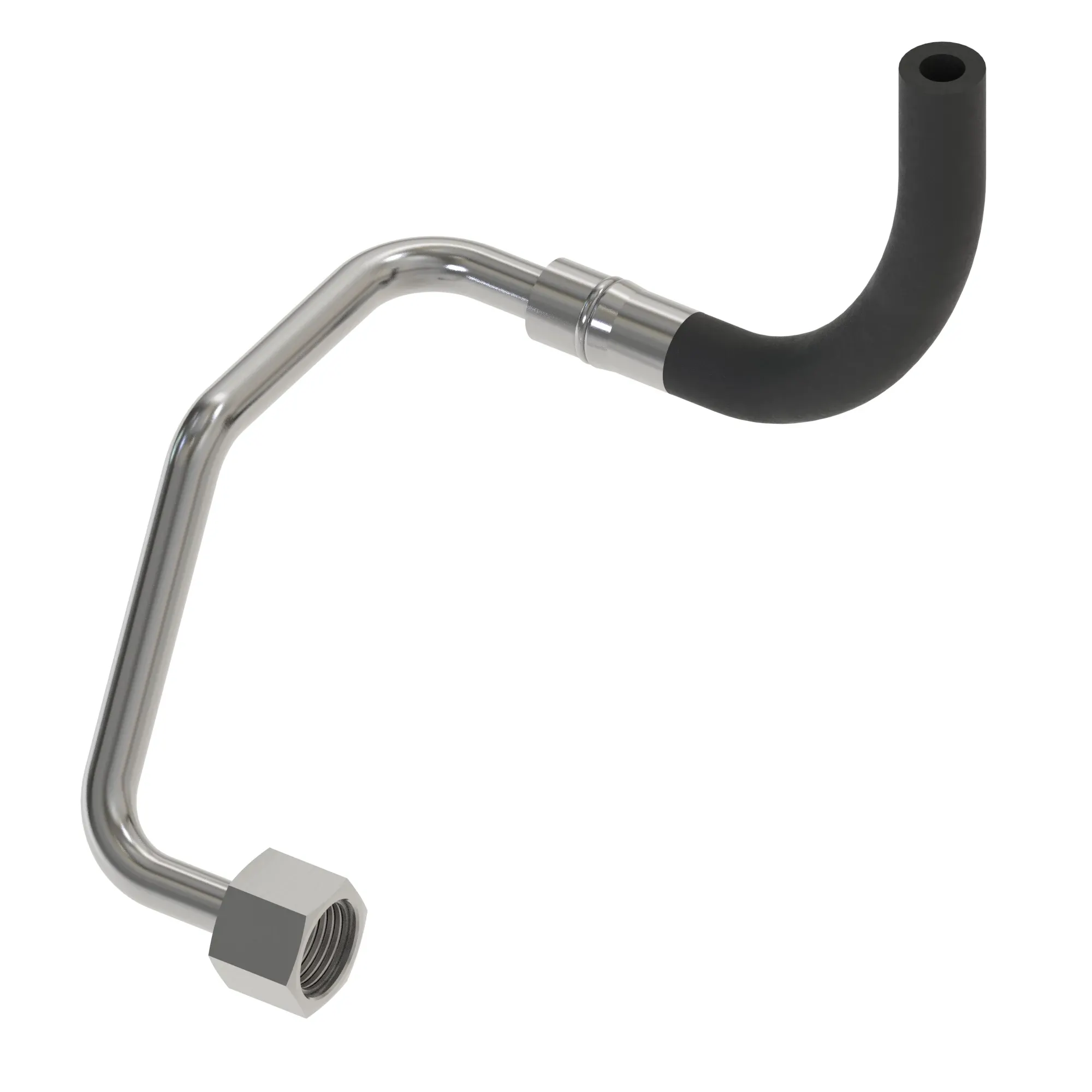 John Deere Exhaust Throttle Coolant Return Line - DZ122541
