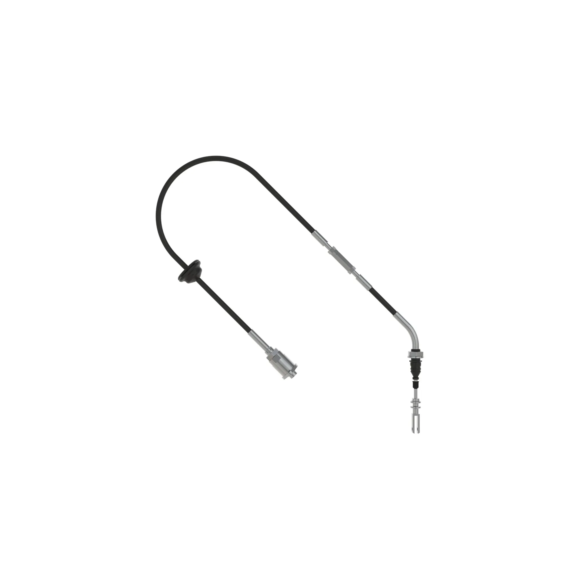 PUSH-PULL CABLE WITH YOKE