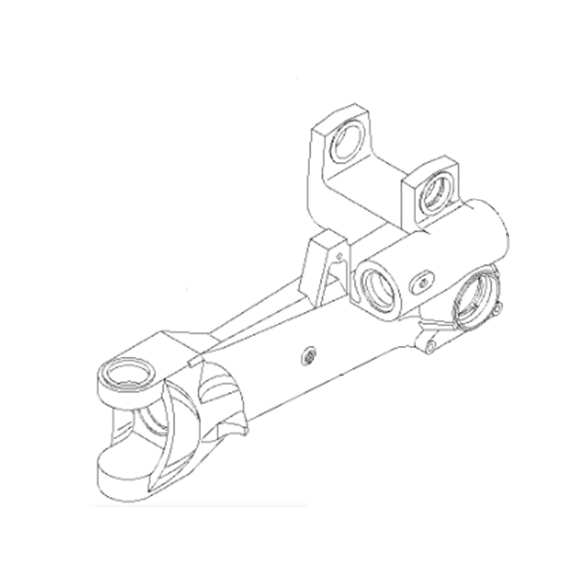 John Deere MFWD Axle LH Housing - AL167052