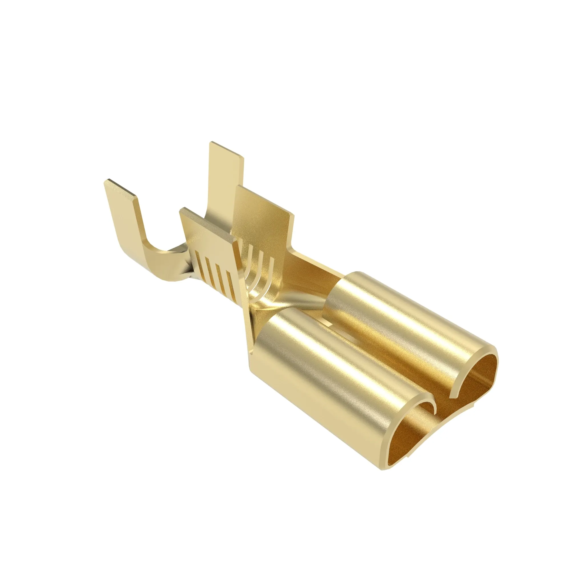 AMP FASTON RCPT 6.35MM FEM 18-14GA