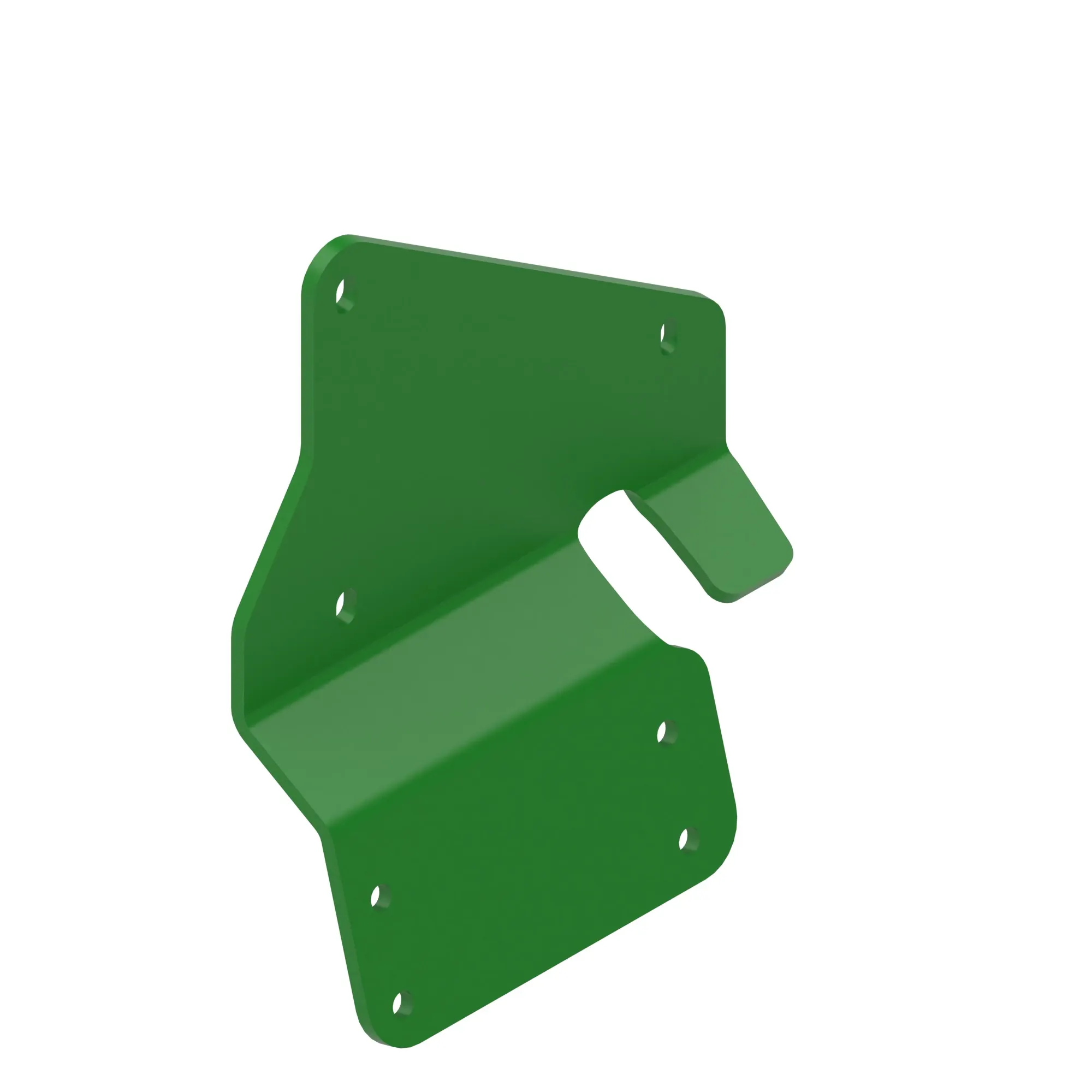 John Deere Side Exhaust, Low Profile Support - TR133031