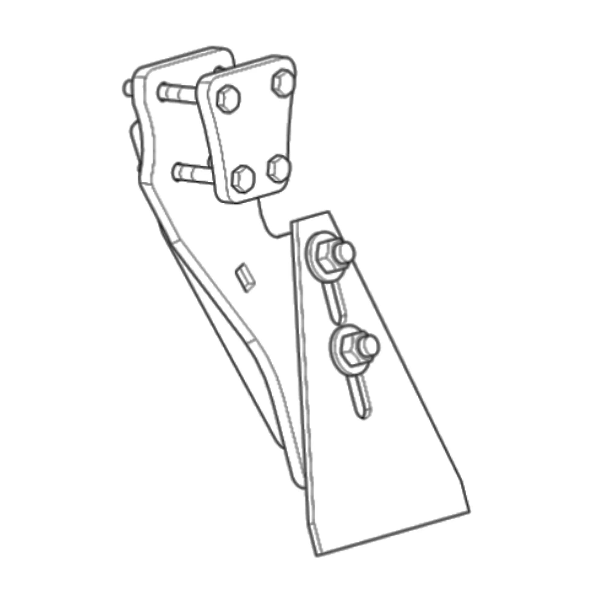 John Deere Knockout Scraper Attachment  - BN400640
