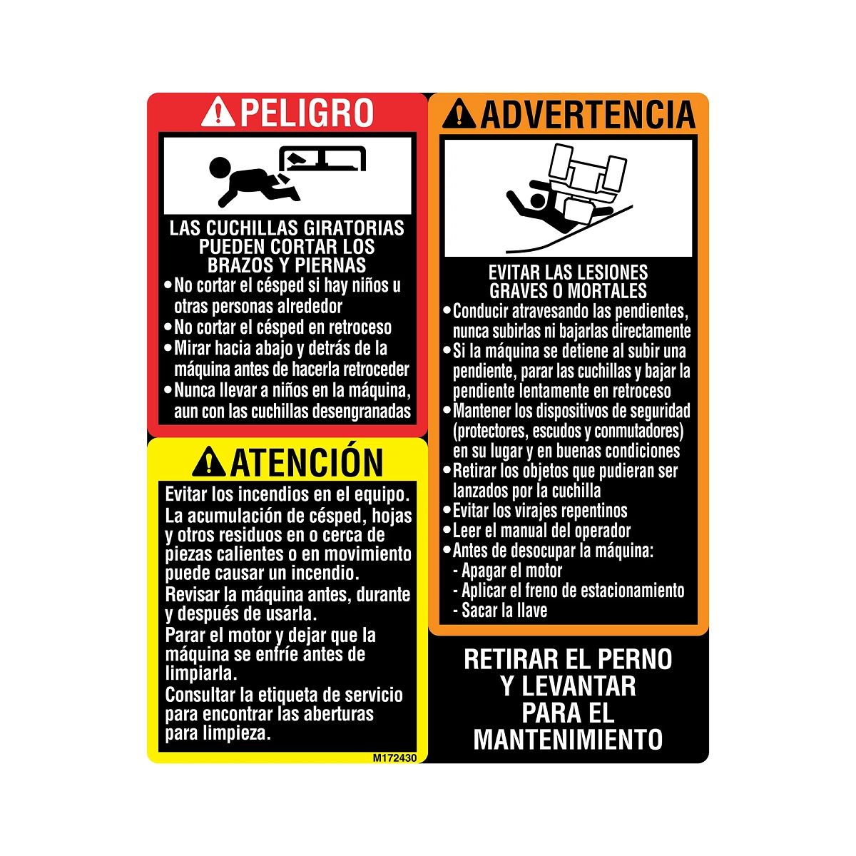 Label, Danger/Warning/Caution Z5, S