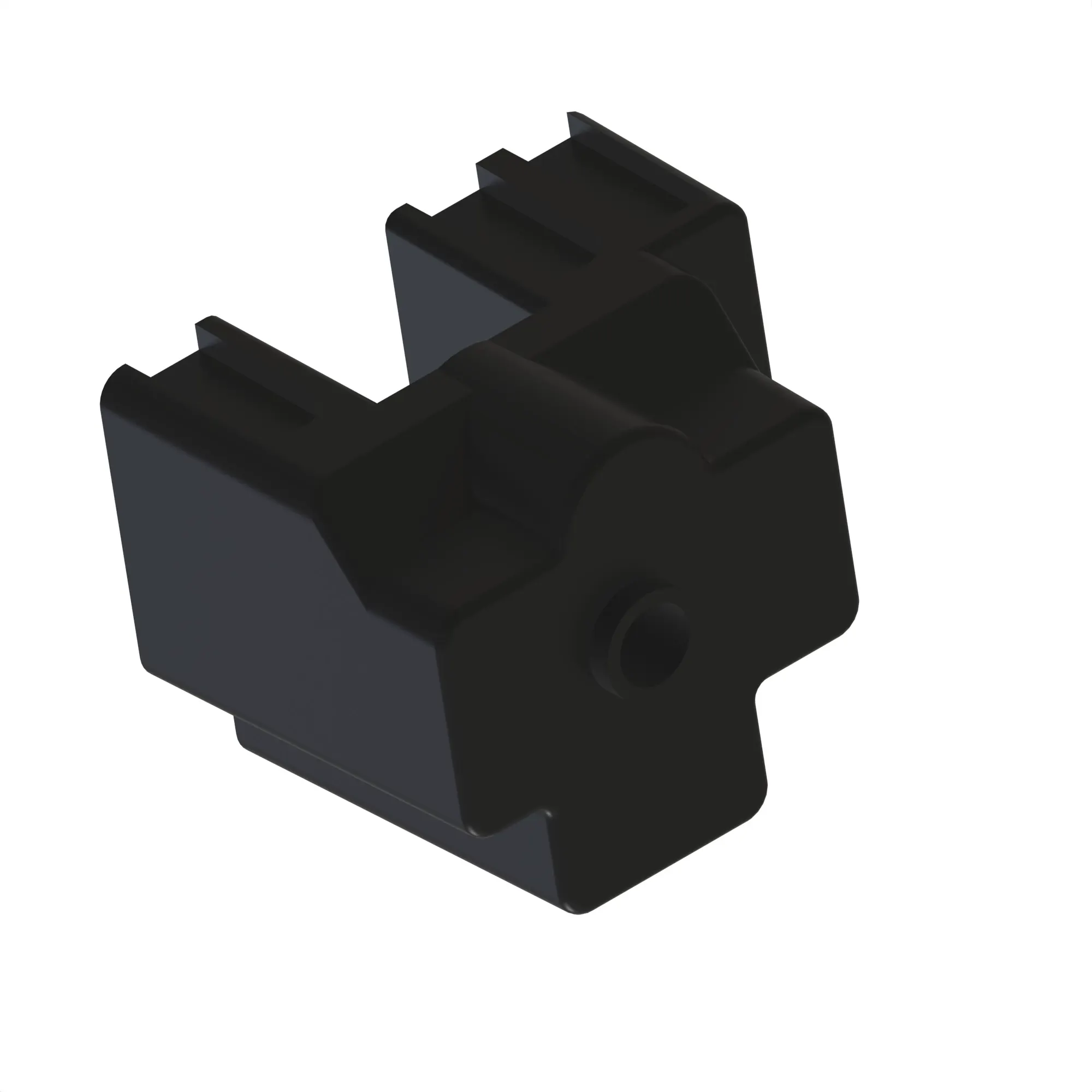 John Deere Black Electrical Connector Housing, Cavities 3 - 57M8822