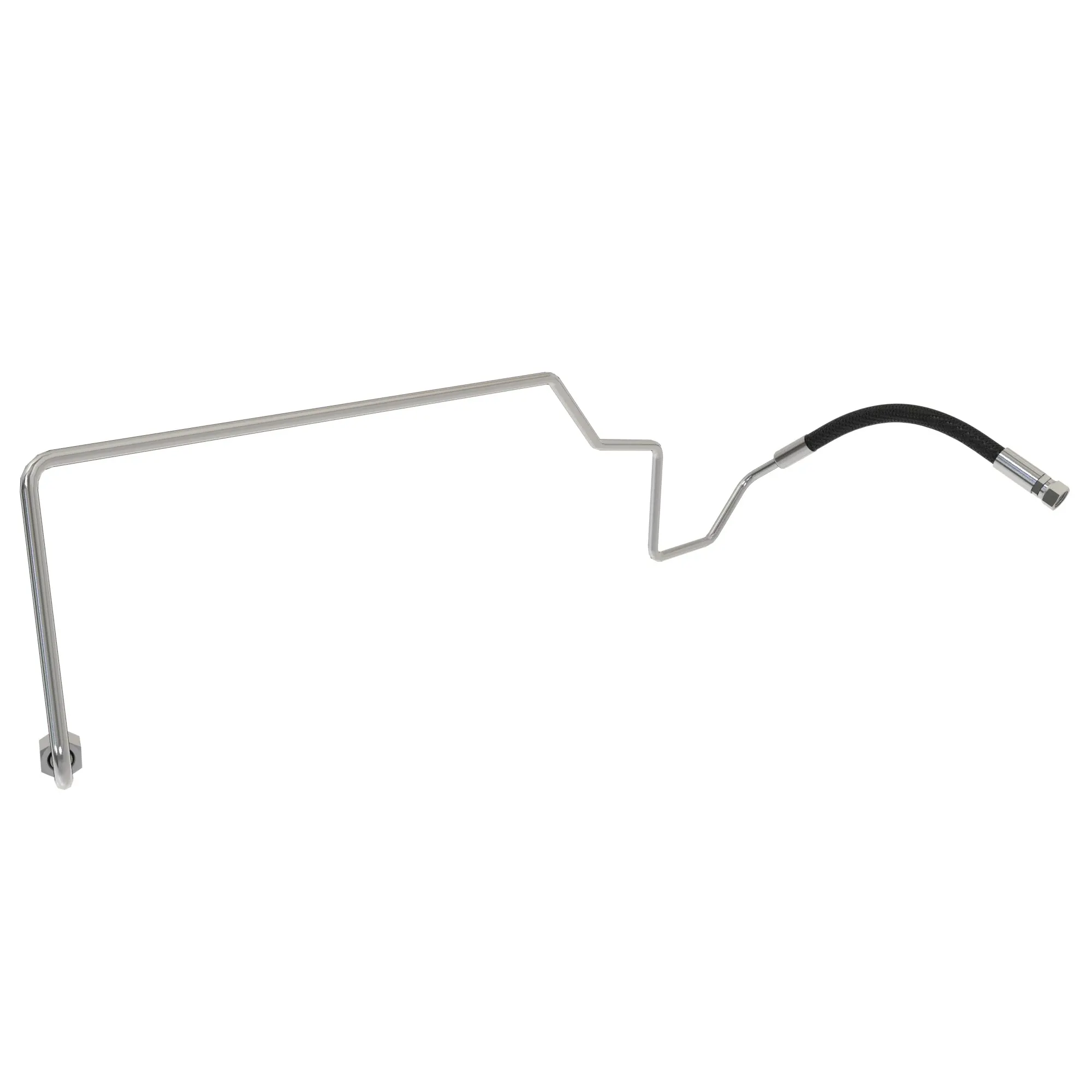 John Deere Cab Suspension Oil Line, Left Side - RE587365