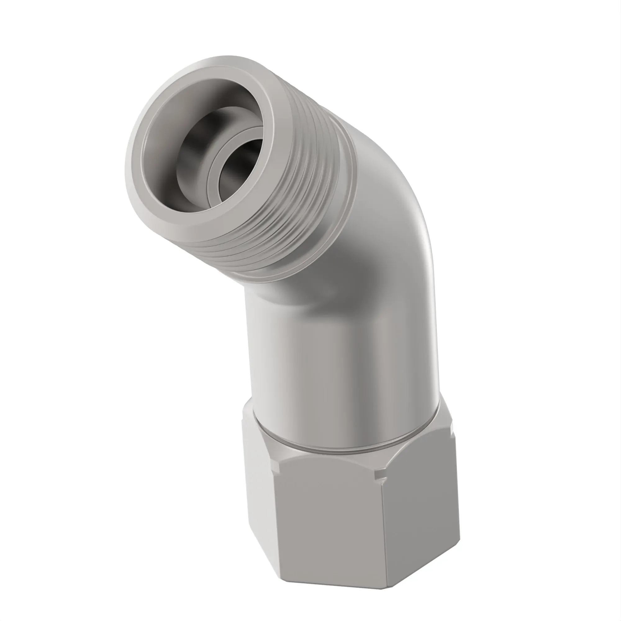 FITTING, 24 FLARELESS SWIVEL 45 ELB