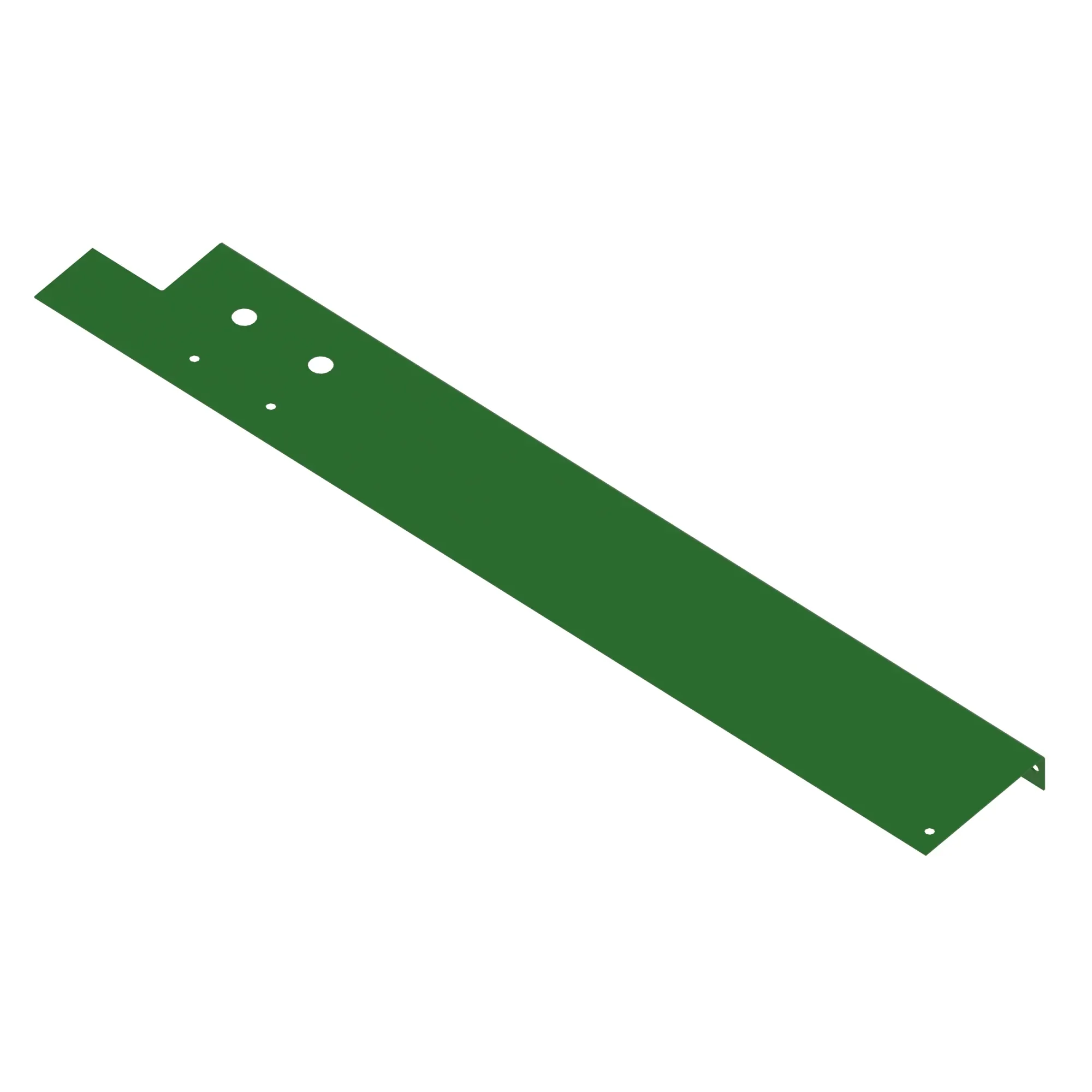John Deere Basket and Conveyor Channel, Inner-Rear - N371587