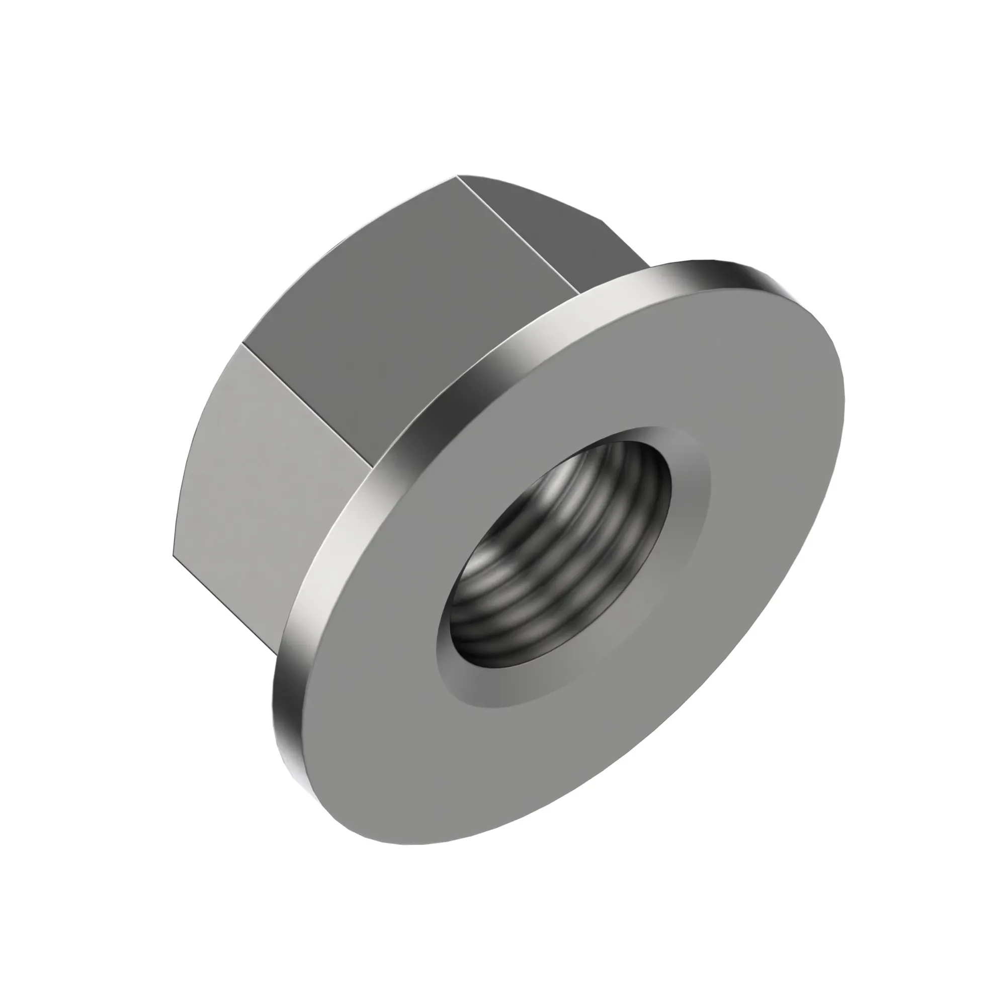 FLANGE NUT, HEXAGON