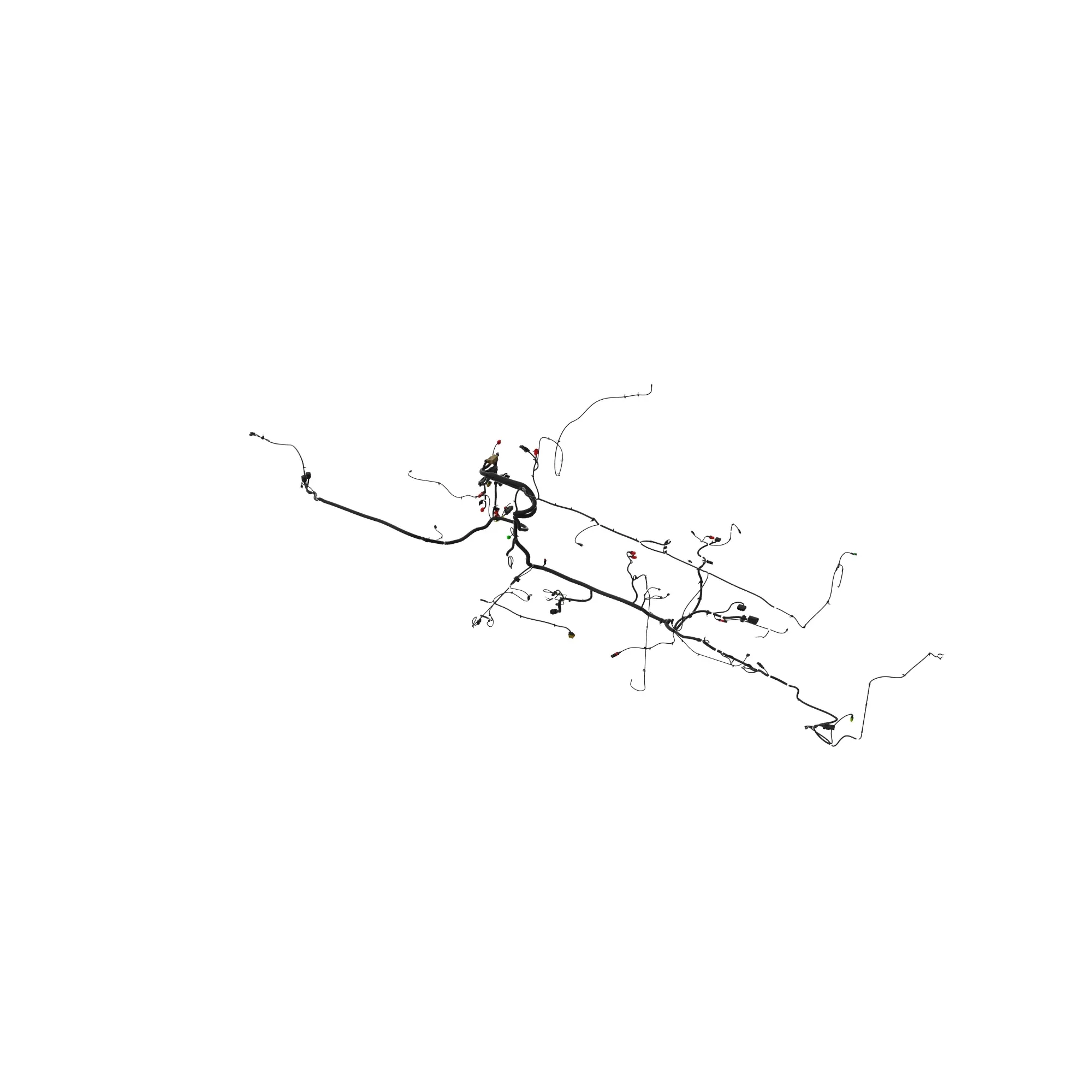 WIRING HARNESS, 9R CHASSIS, 15L, FT