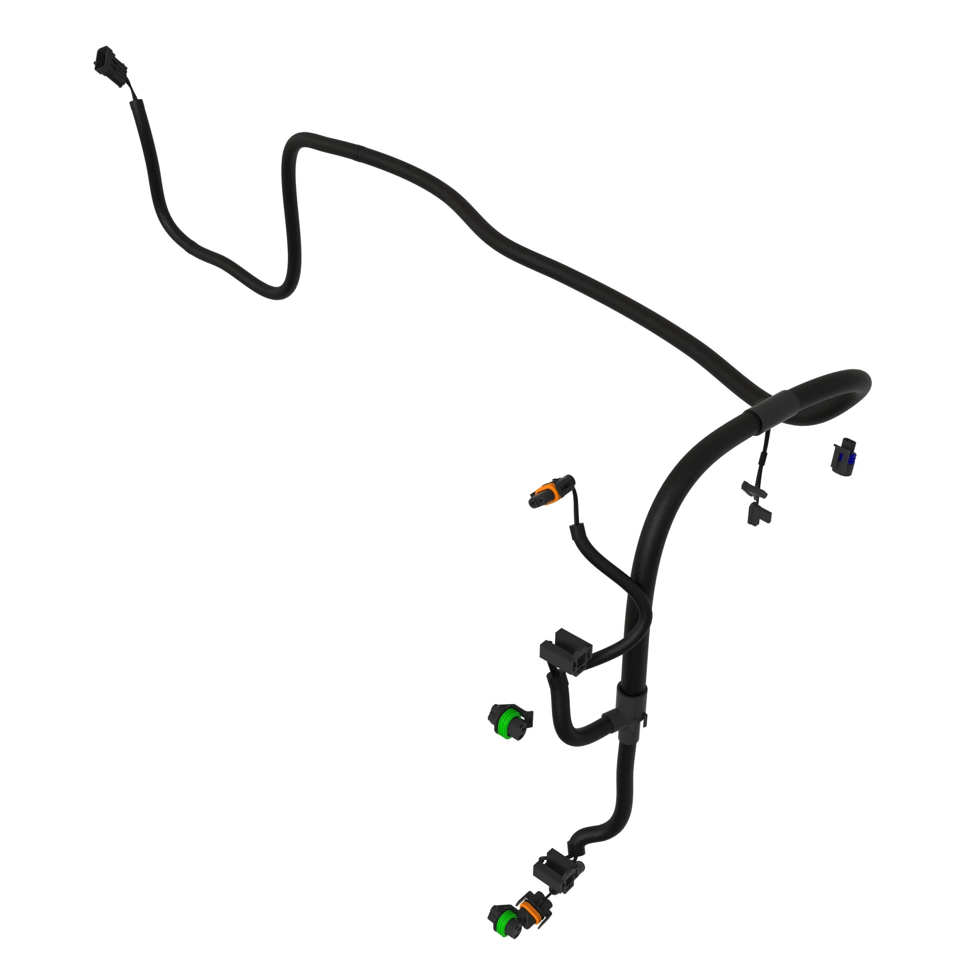 WIR.HARNESS,HOOD/4 CYL. W/ CORNER L