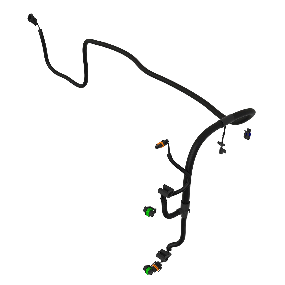 WIR.HARNESS,HOOD/4 CYL. W/ CORNER L