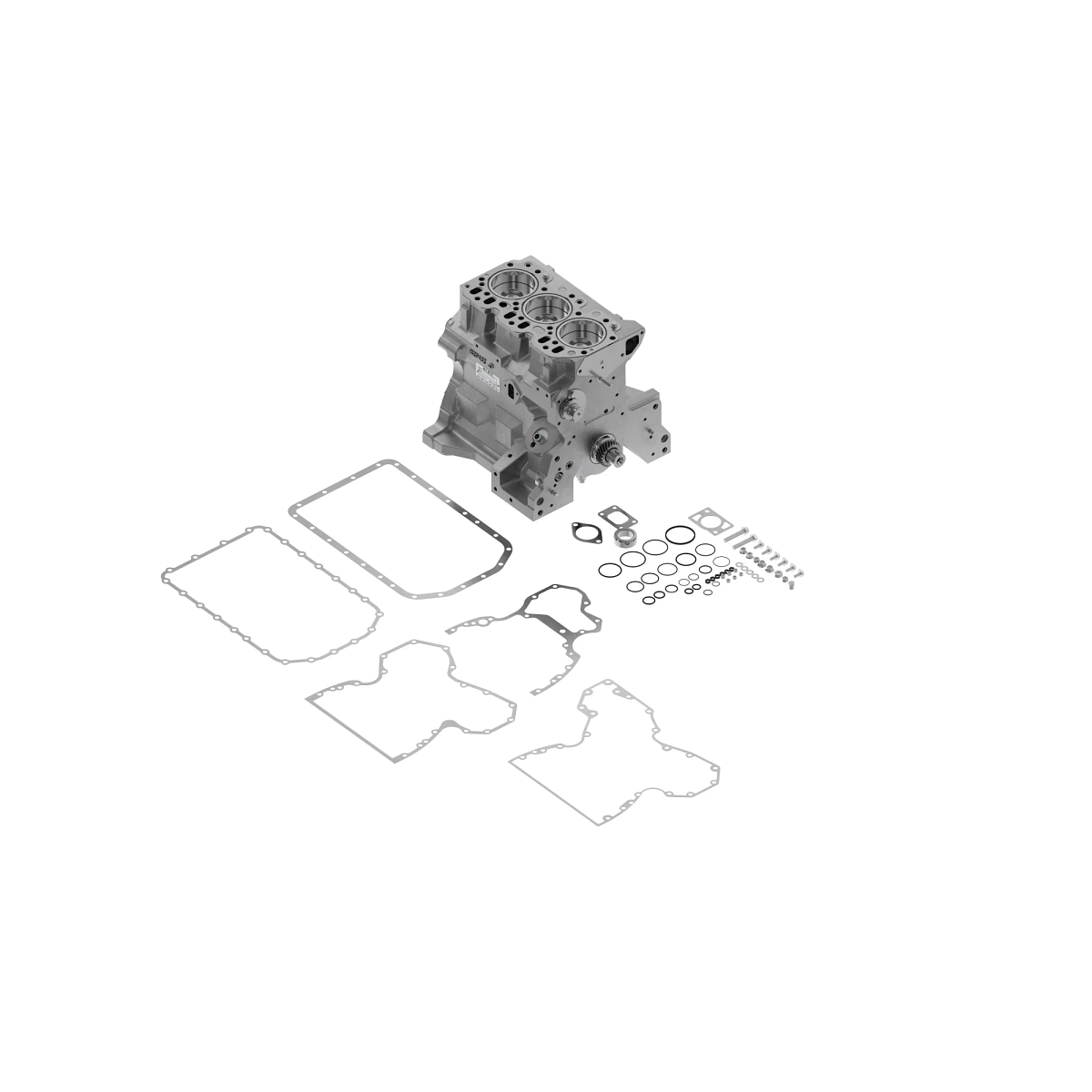 Short Block Assembly, Shakti, Inch