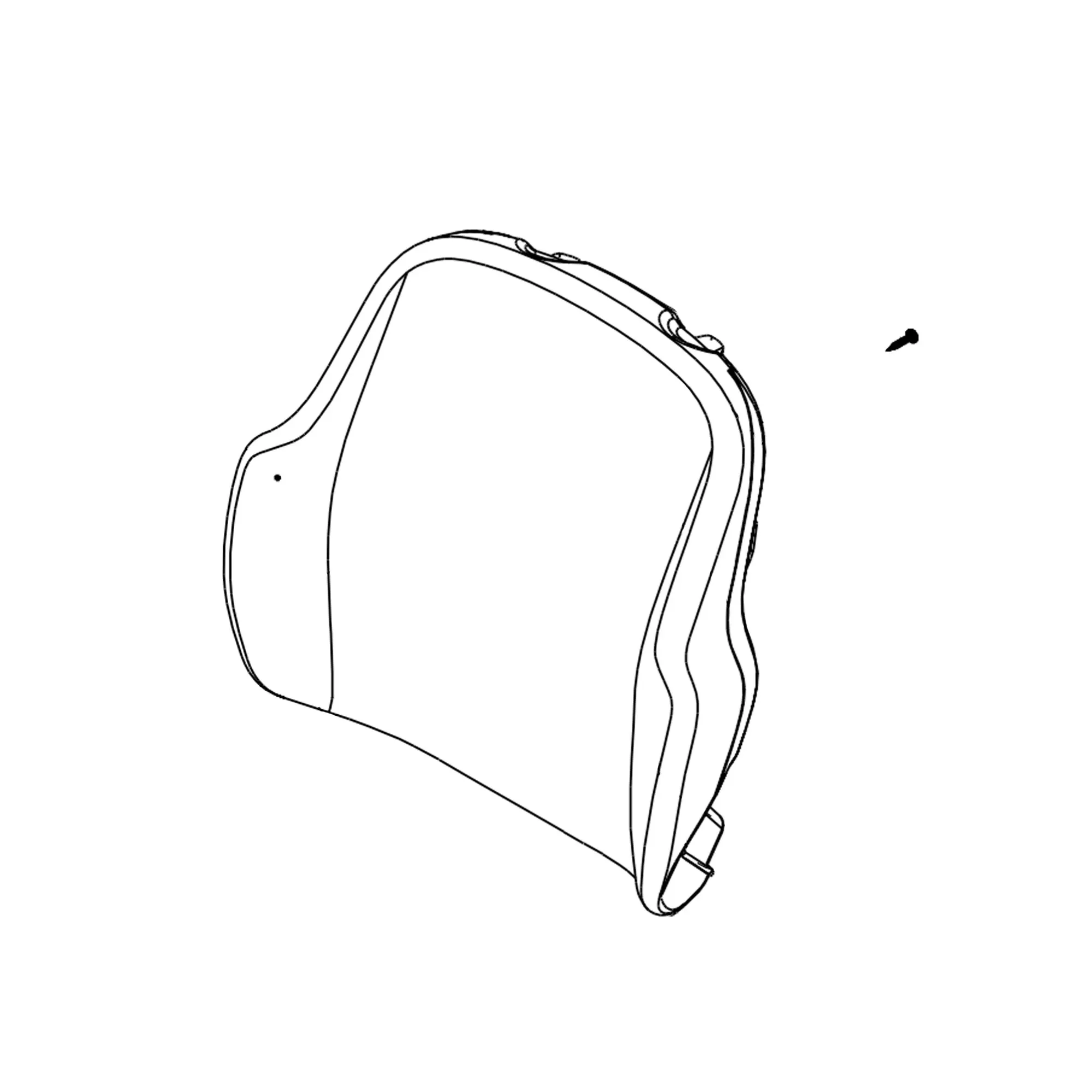 John Deere Seat Backrest Cushion - AL210473