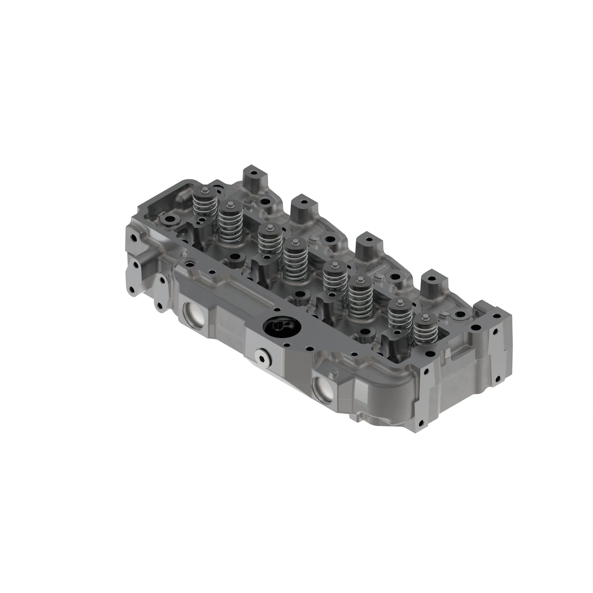 John Deere Cylinder Head with Valves - RE532328