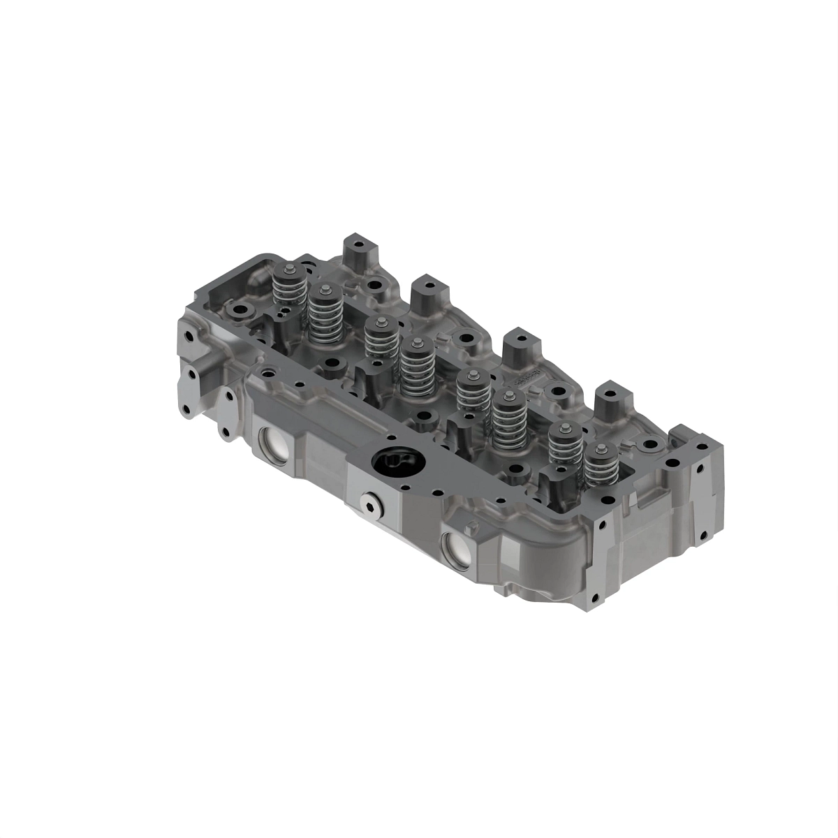 Cylinder Head, Cylinder With Valves