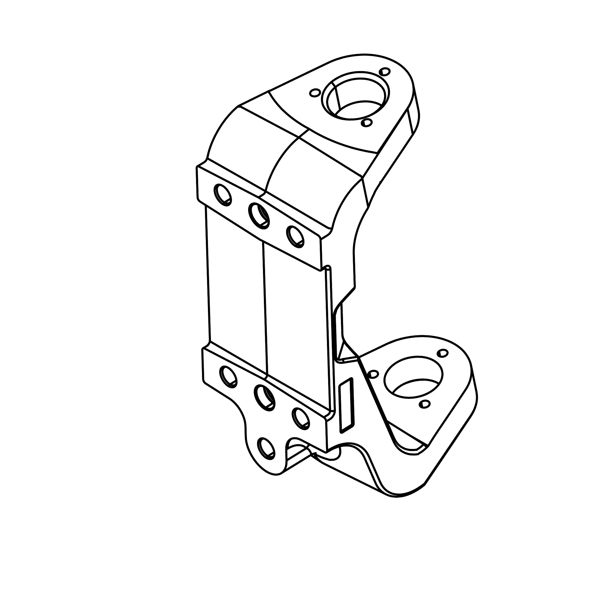 John Deere Rear Axle Spindle Yoke - H208344
