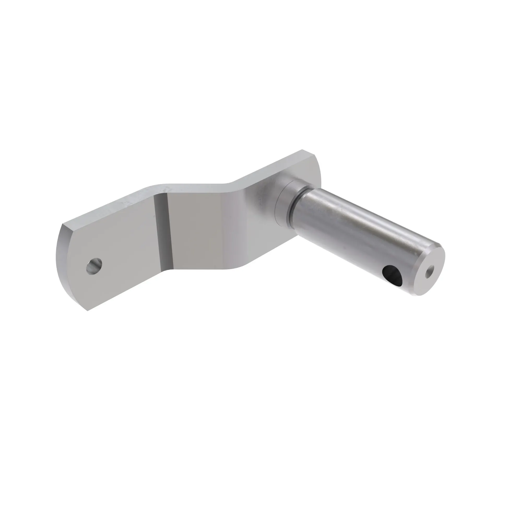 John Deere Shift Control Housing Shaft with Lever - RE584359