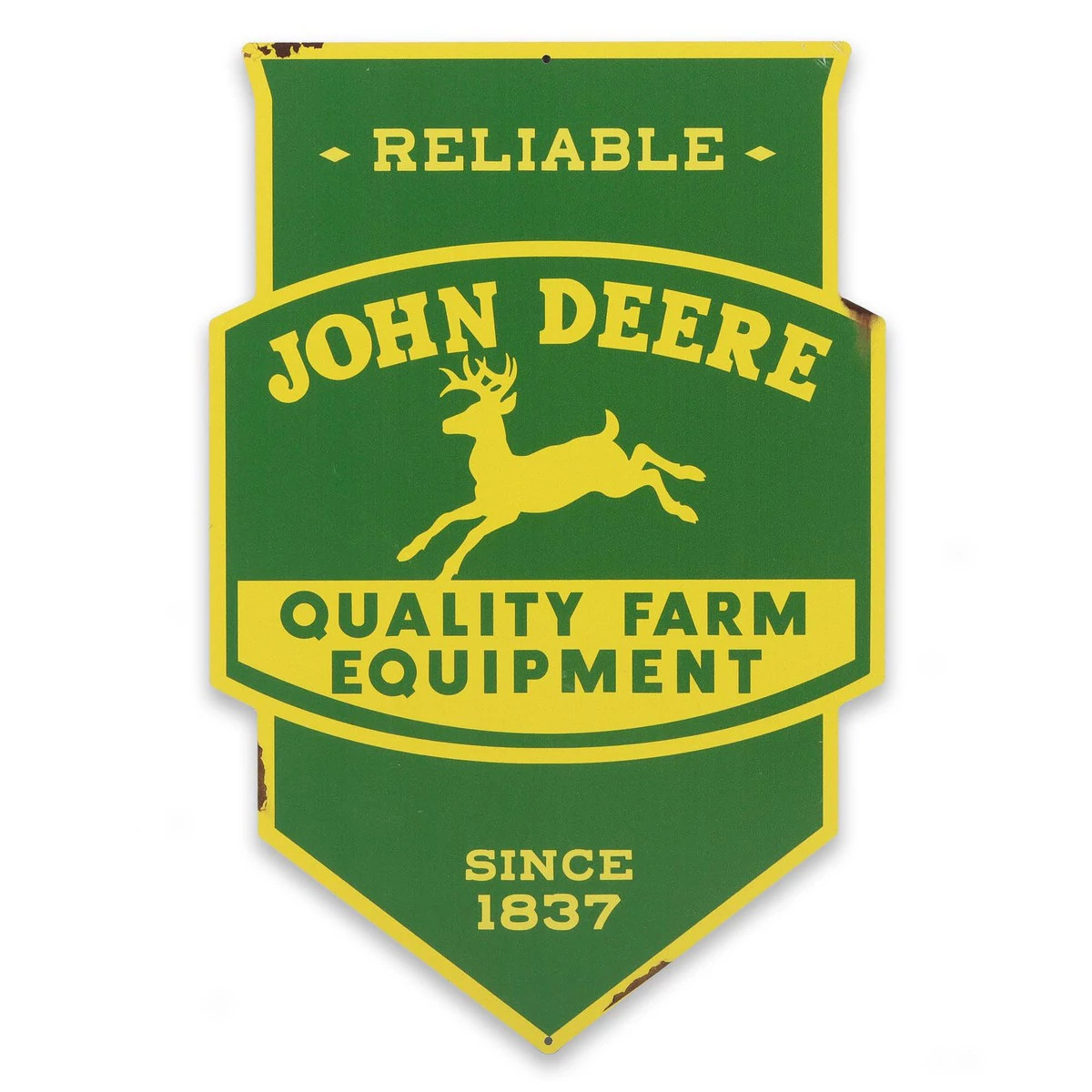 "Farm Equipment Shield Metal Sign"