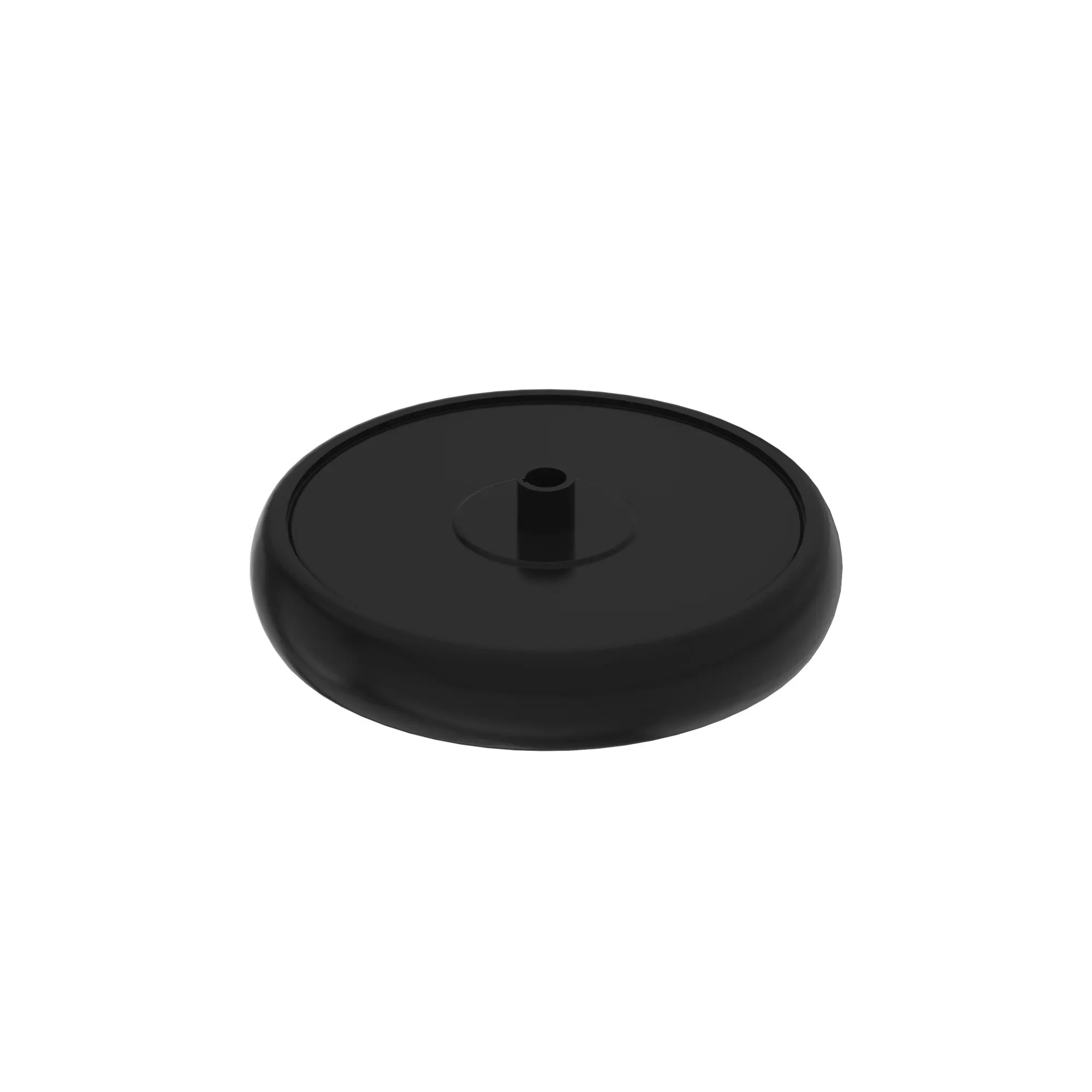 4" End Wheel and Tire Assy Semi Pne