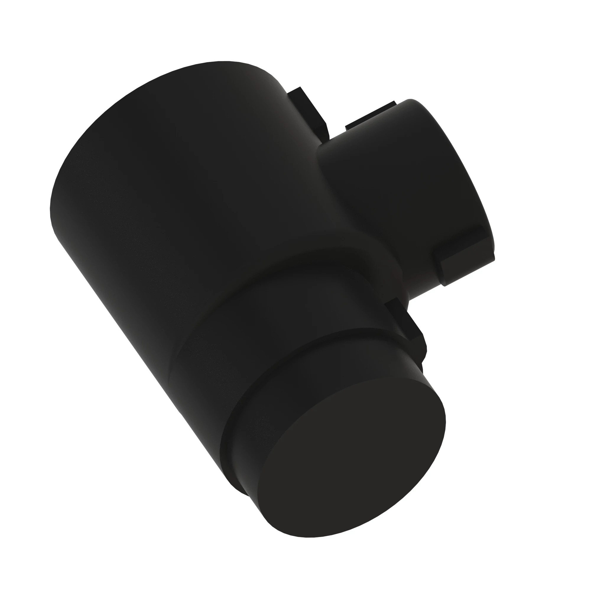 SCHLEMMER T-MANIFOLD BLACK PLSTC