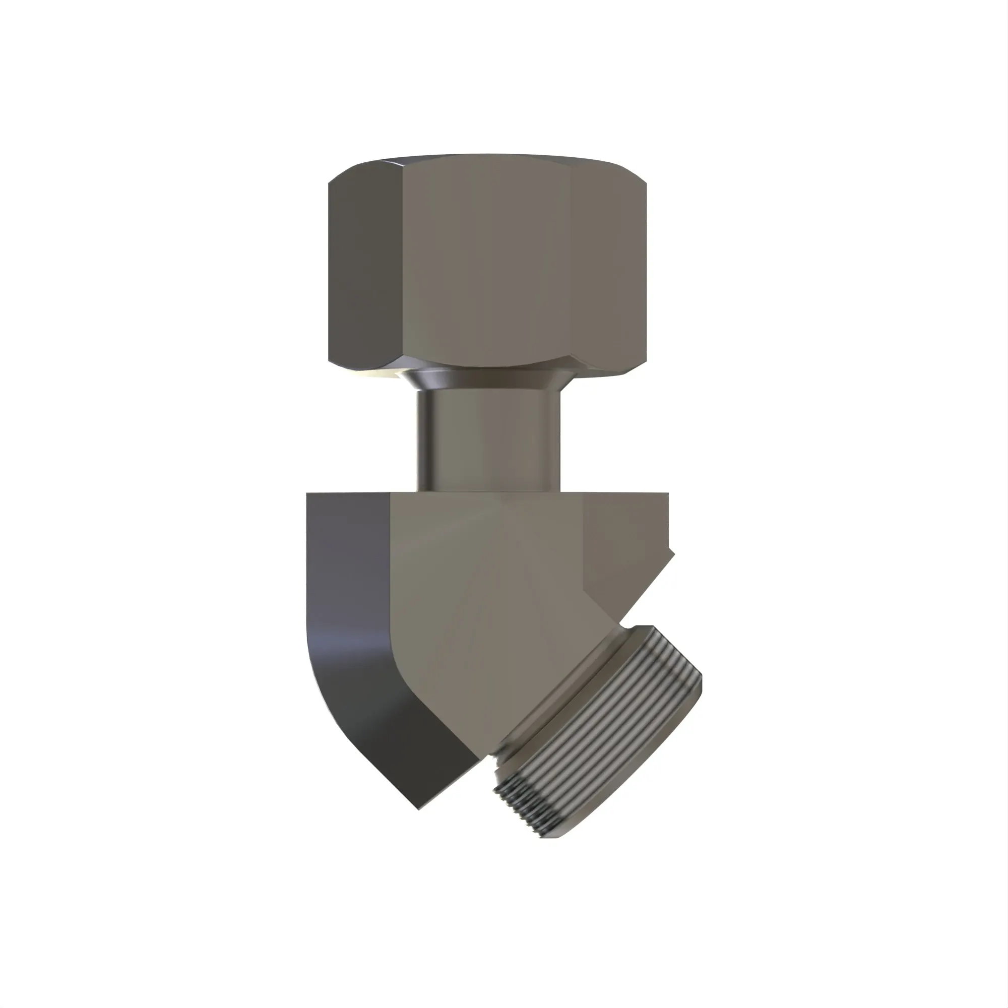 45 DEG SWIVEL ELBOW, ORFS (SWE45)